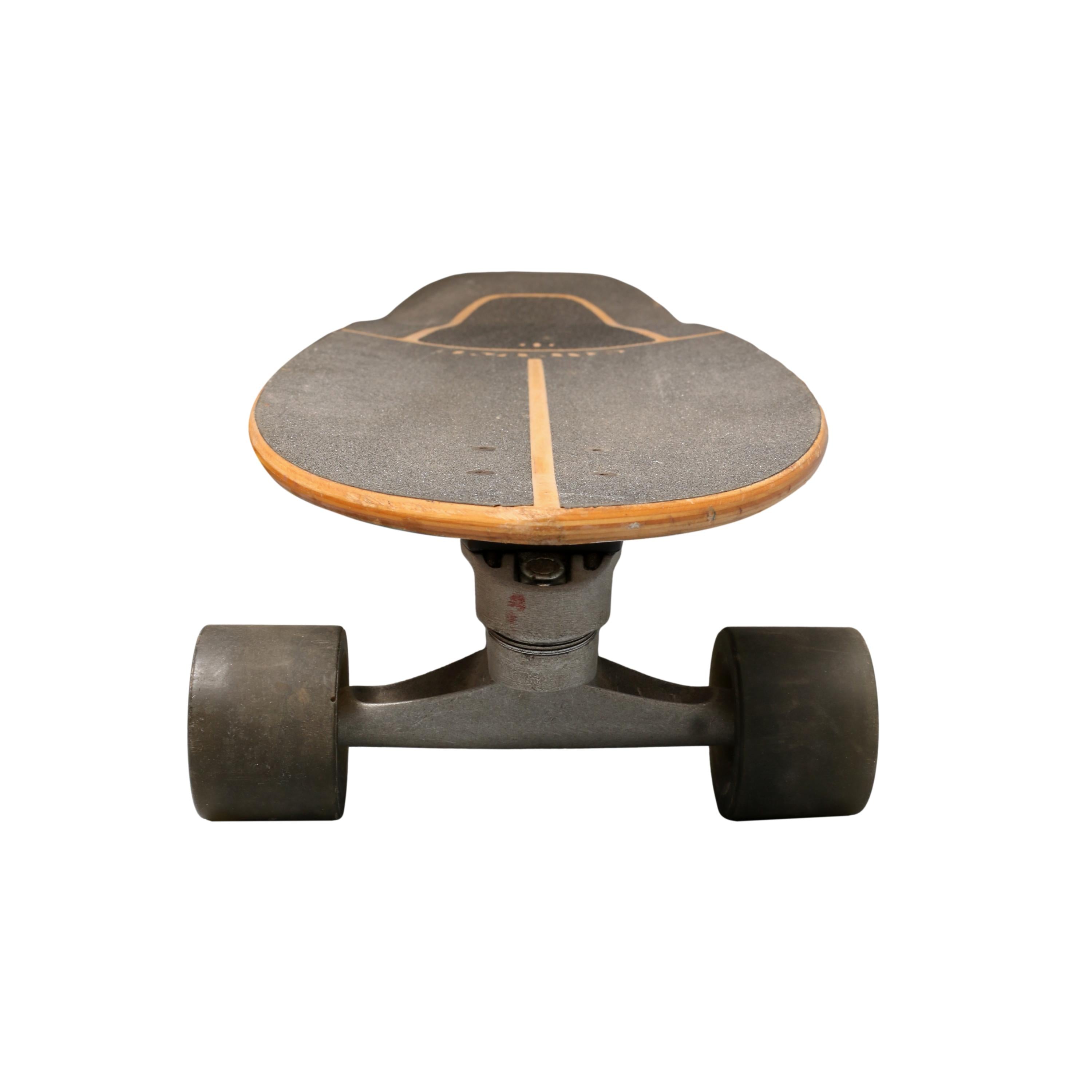 Skateboard Carver US Resin Branco/Vermelho/Azul - Tamanho Único