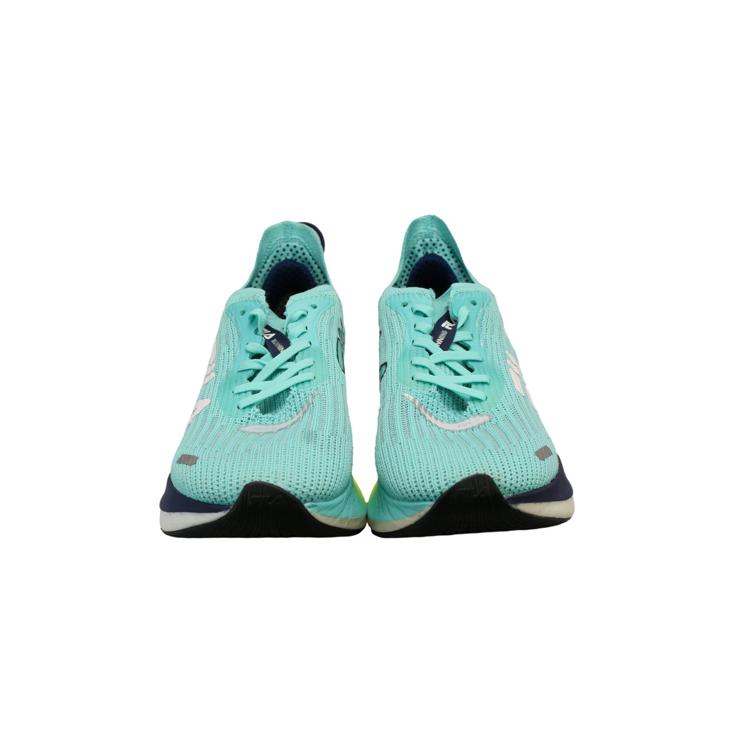 Tênis Feminino Fila Racer Carbon 2 Azul Esverdeado - Tamanho 36