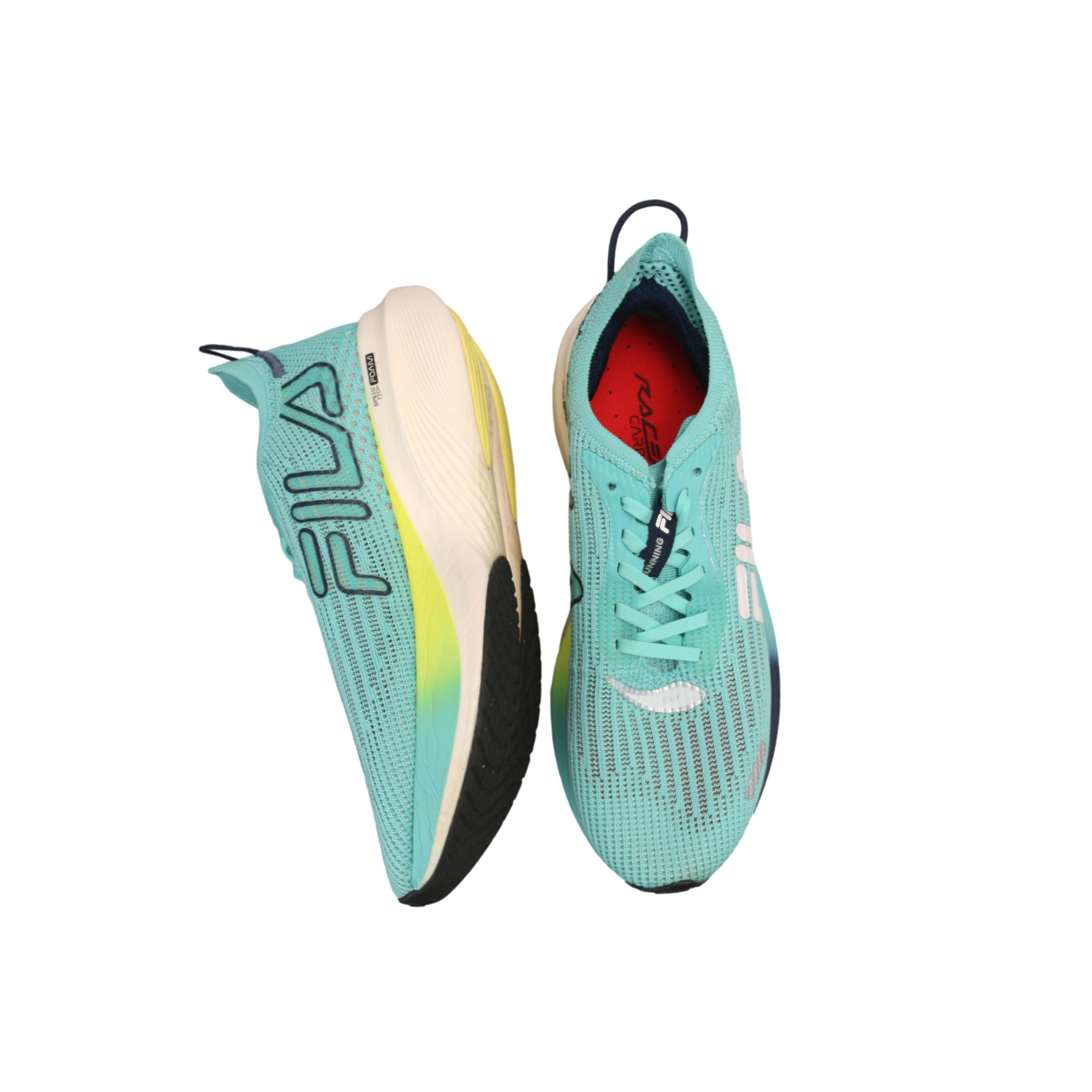 Tênis Feminino Fila Racer Carbon 2 Azul Esverdeado - Tamanho 36