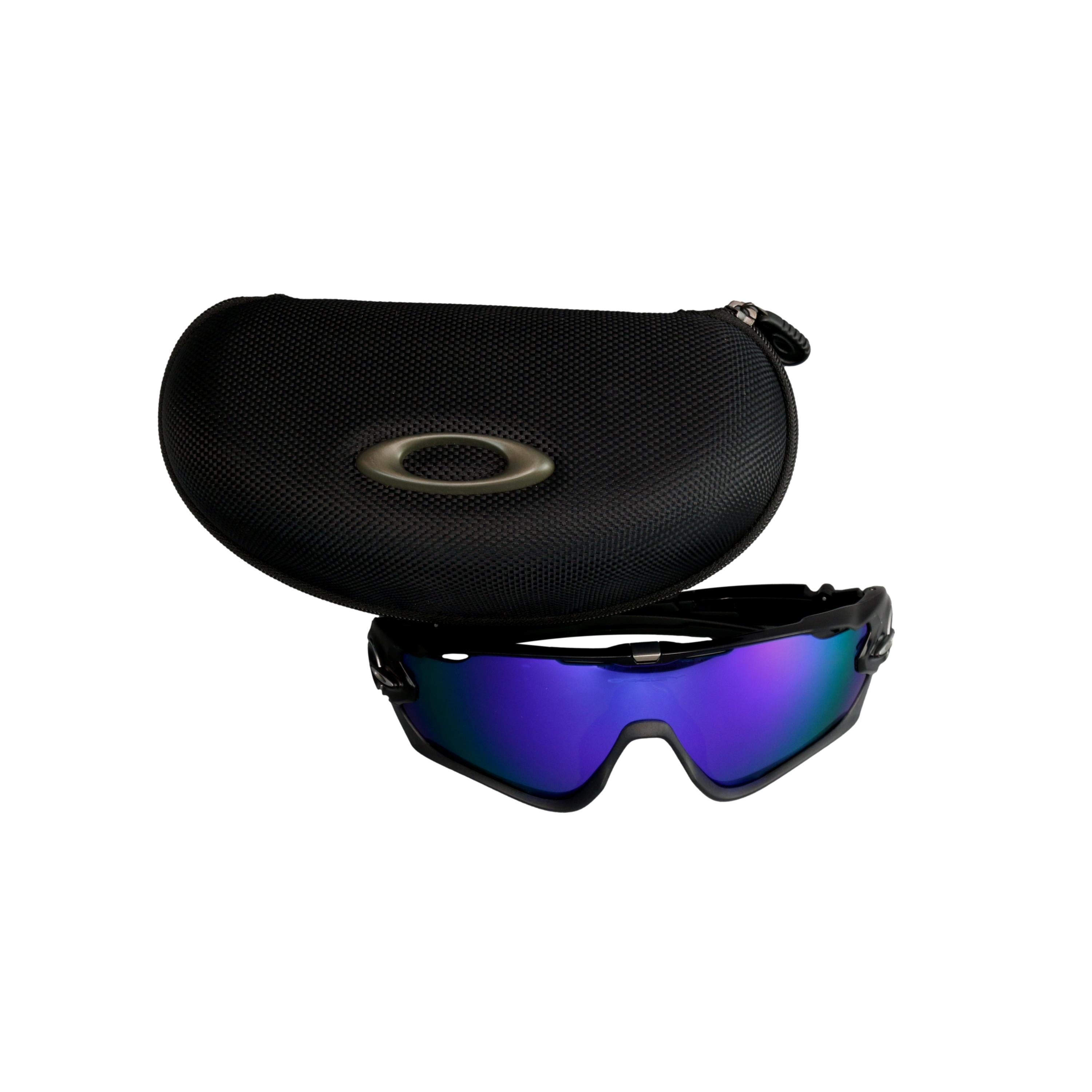 Óculos Masculino Ciclismo Oakley JawBreaker Preto / Lente Prizm Road Jade Case - TamanhoÚnico