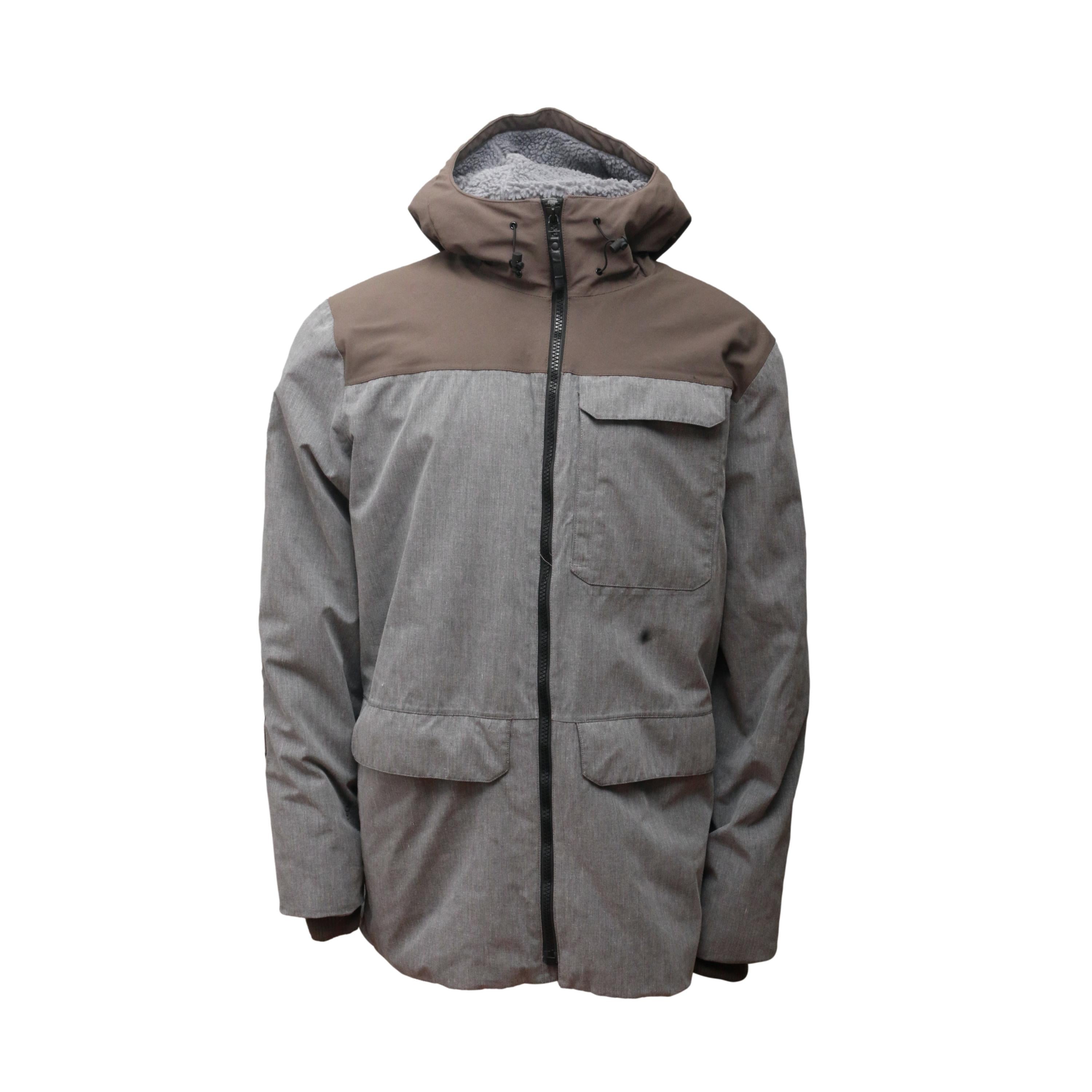 Casaco Masculino Ski/ Snowboard Helly Hansen Hudson Parka Cinza - Tamanho XL