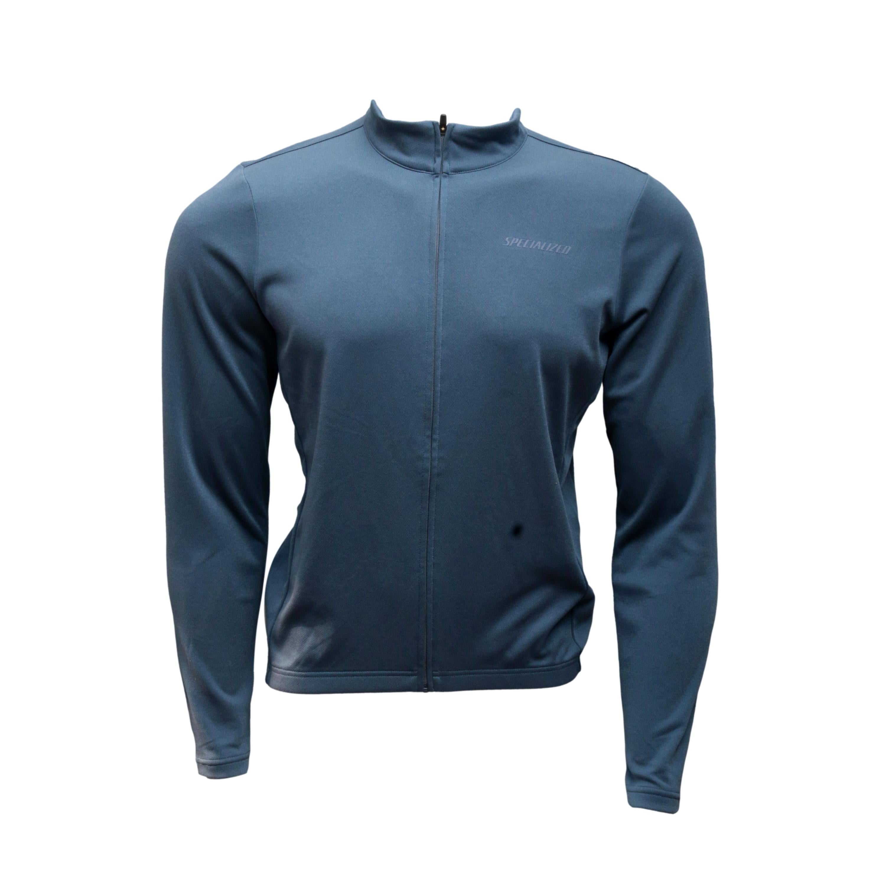 Jersey Manga Longa Masculina Specialized RBX Classic Azul Marinho - Tamanho L