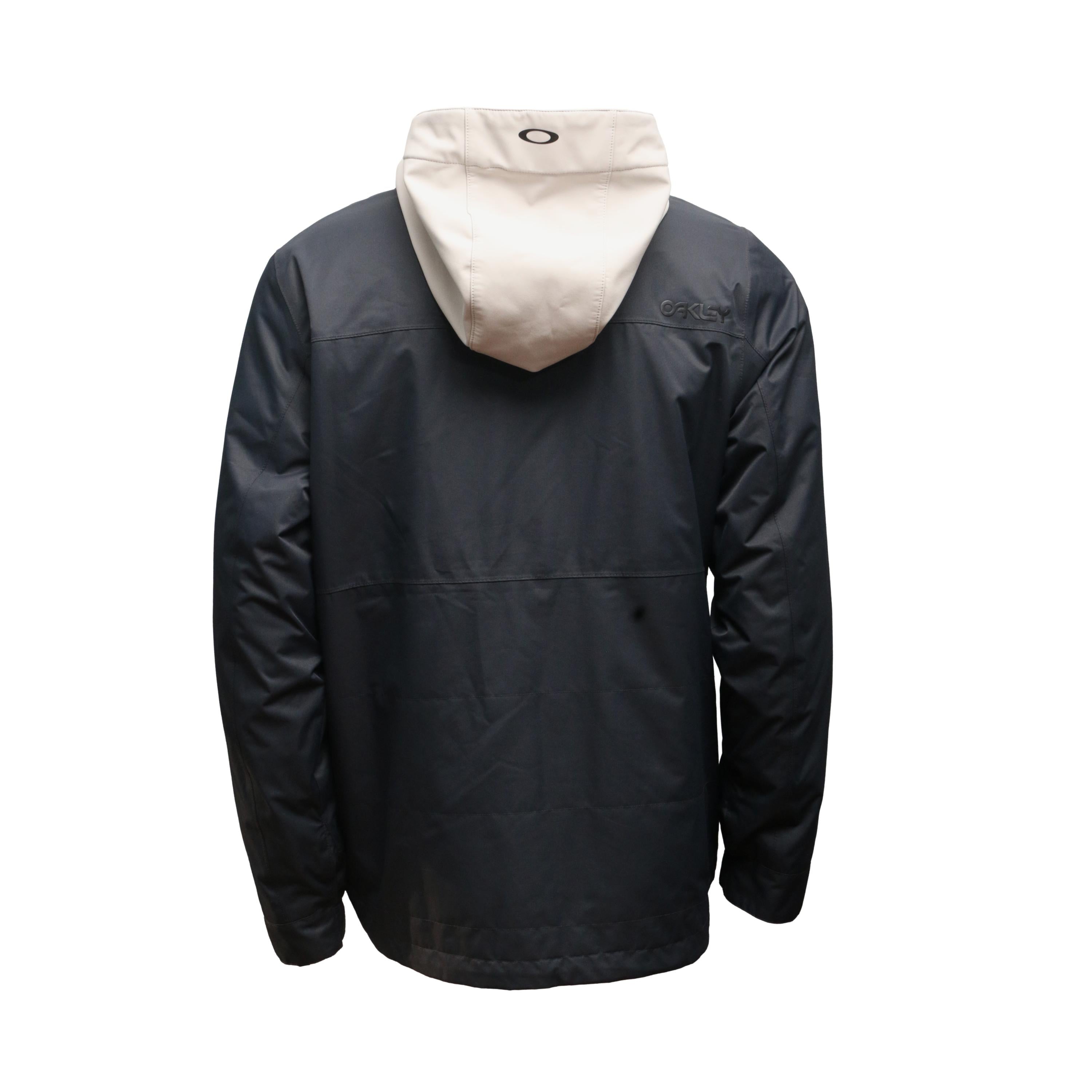 Casaco Masculino Ski/ Snowboard Oakley Division 10k BioZone Preta e Cinza - Tamanho G