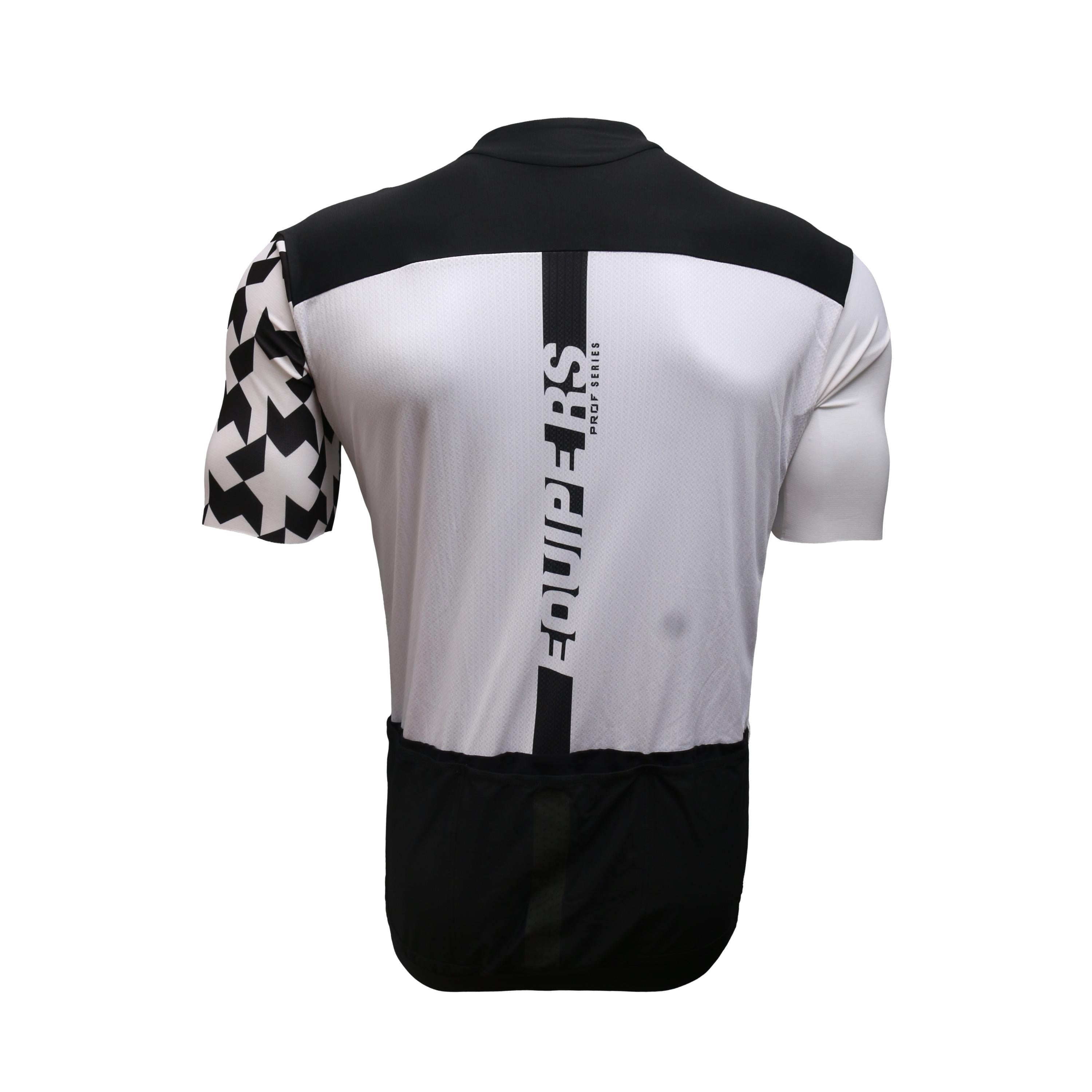 Jersey Masculina Ciclismo Assos Equipe RS - S9 Targa Preto e Branco - Tamanho XL