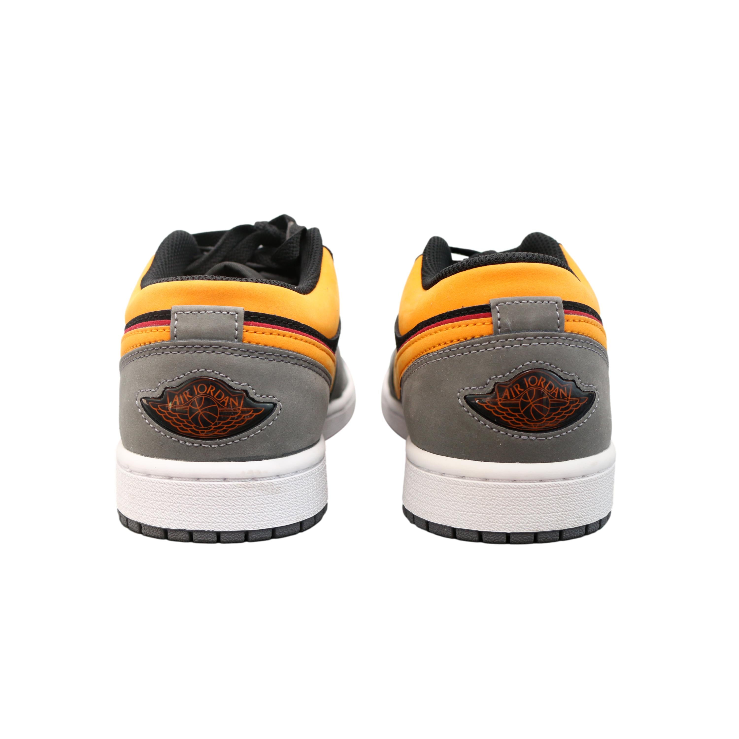 Tênis Nike Air Jordan 1 Low SE Laranja e Cinza - Tamanho 8.5 US