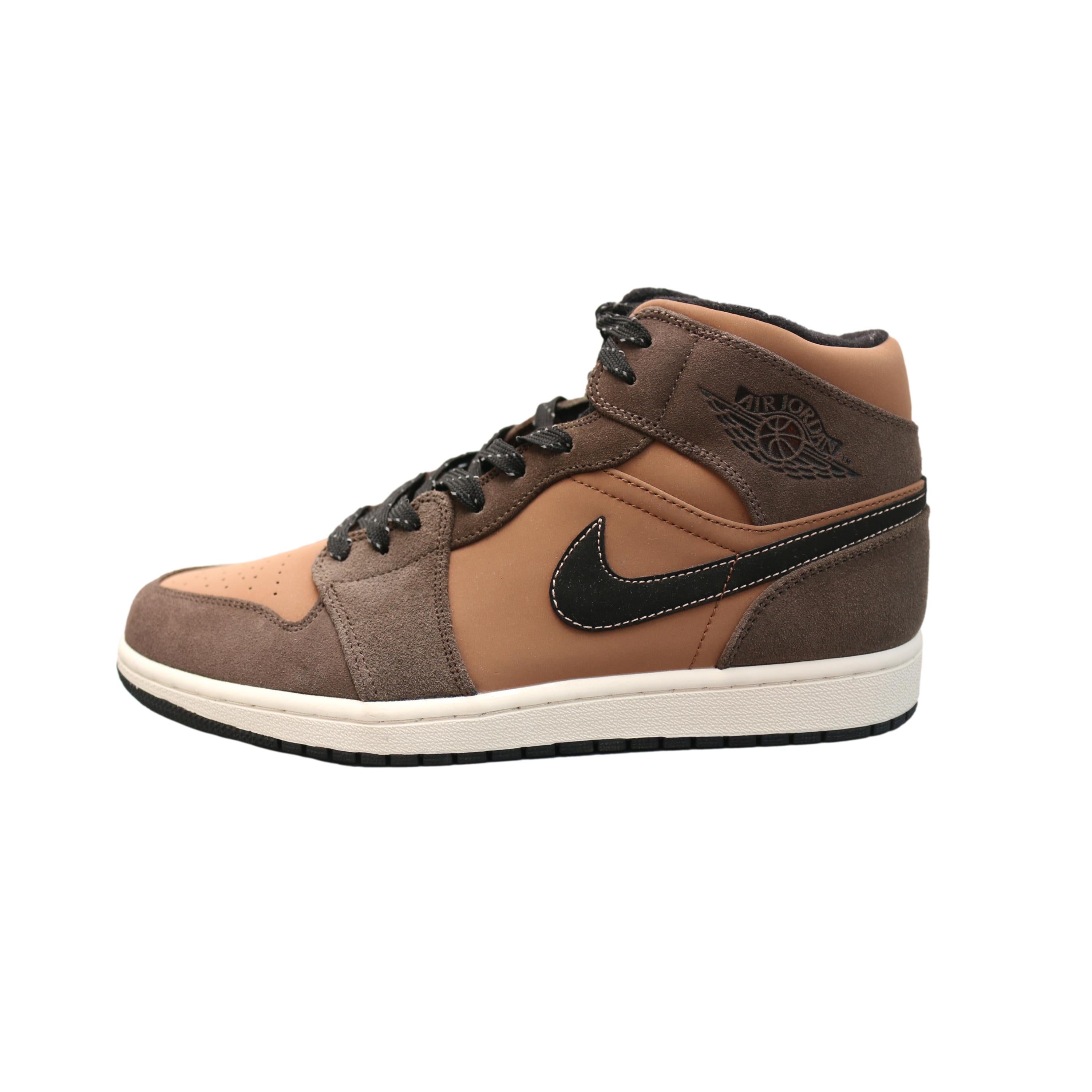 Tênis Nike Air Jordan 1 Mid Palomino Marrom - Tamanho 9.5 US