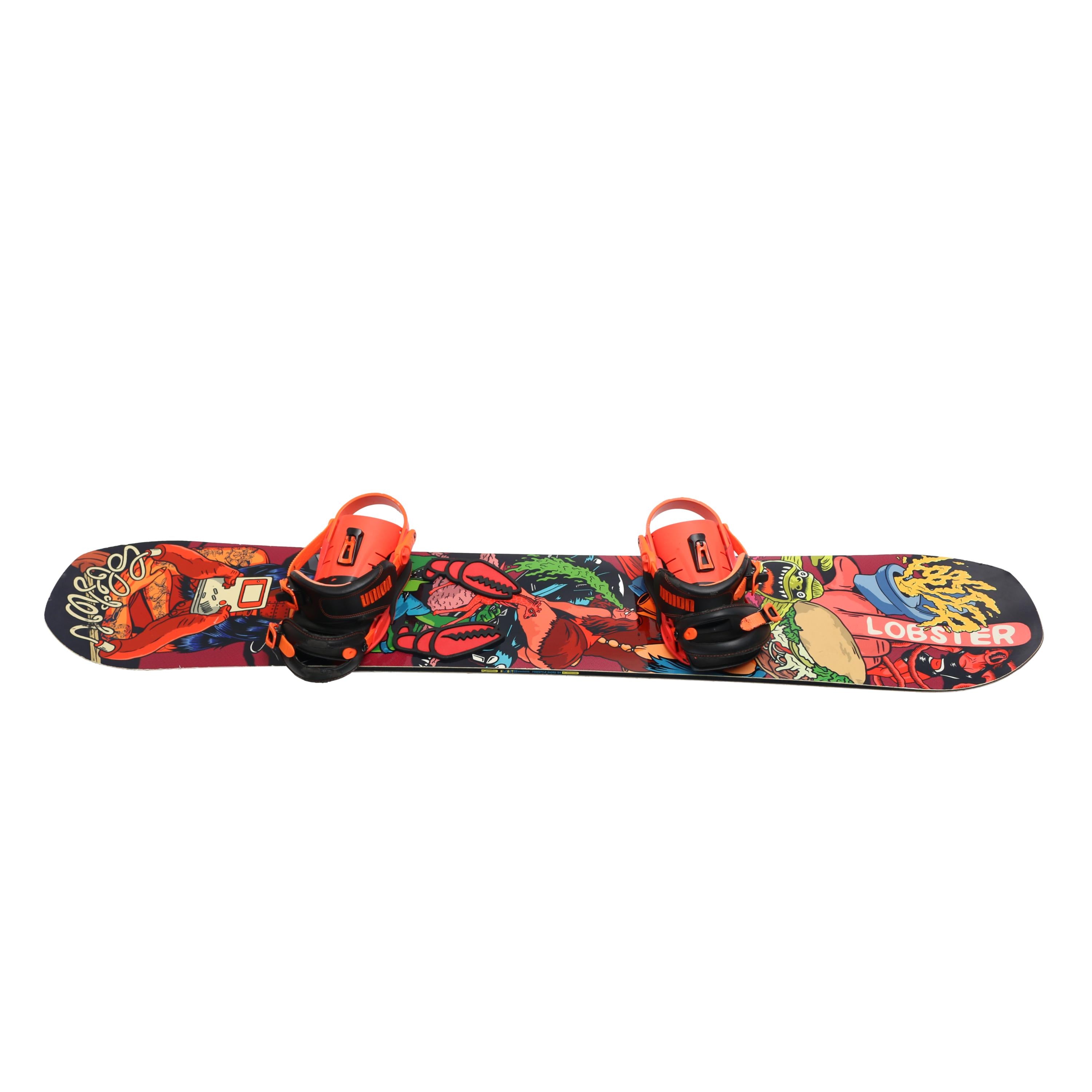 Pancha Snowboard Lobster Freestyle Multicolor Com Capa Dakine - Tamanho 150 - 159 cm