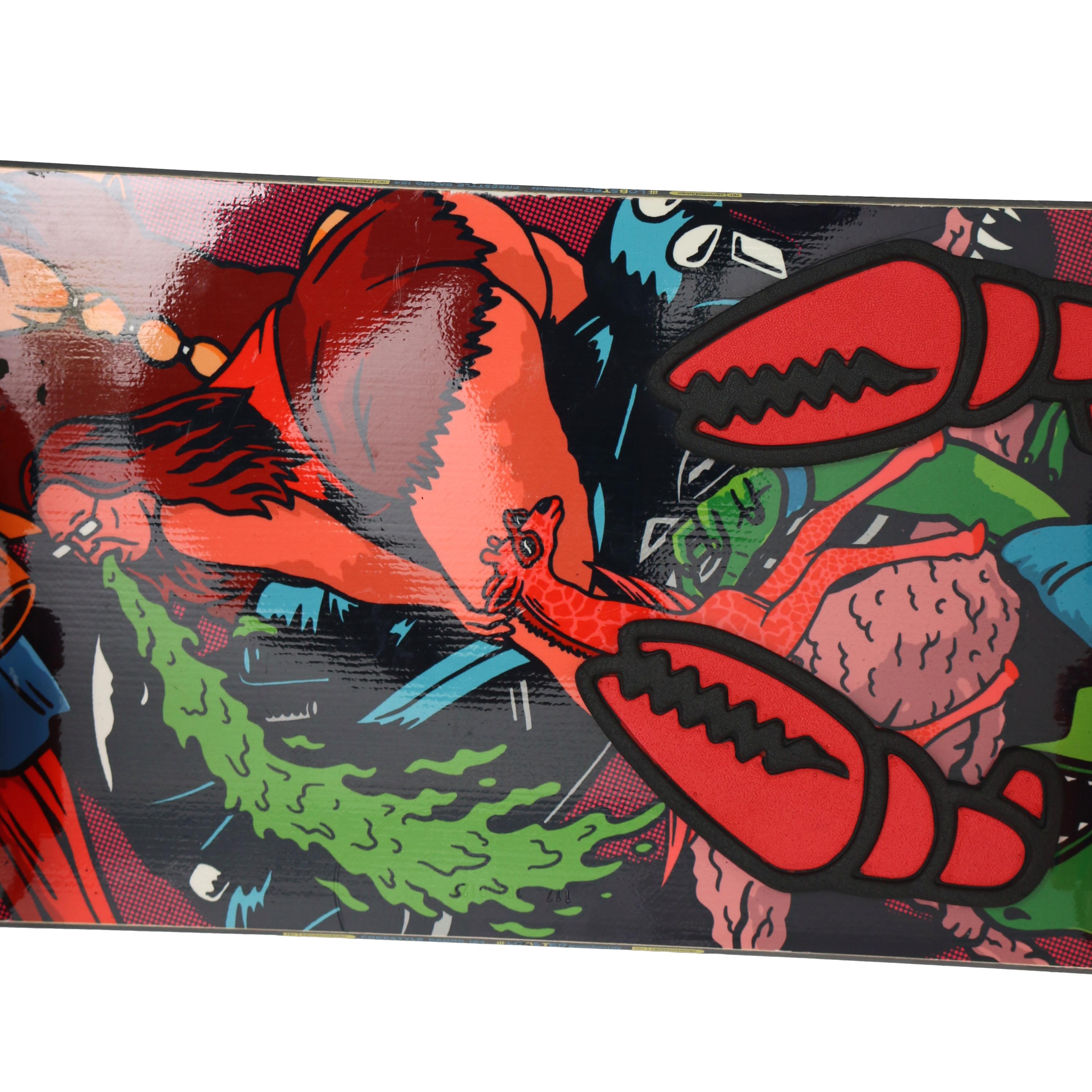 Pancha Snowboard Lobster Freestyle Multicolor Com Capa Dakine - Tamanho 150 - 159 cm