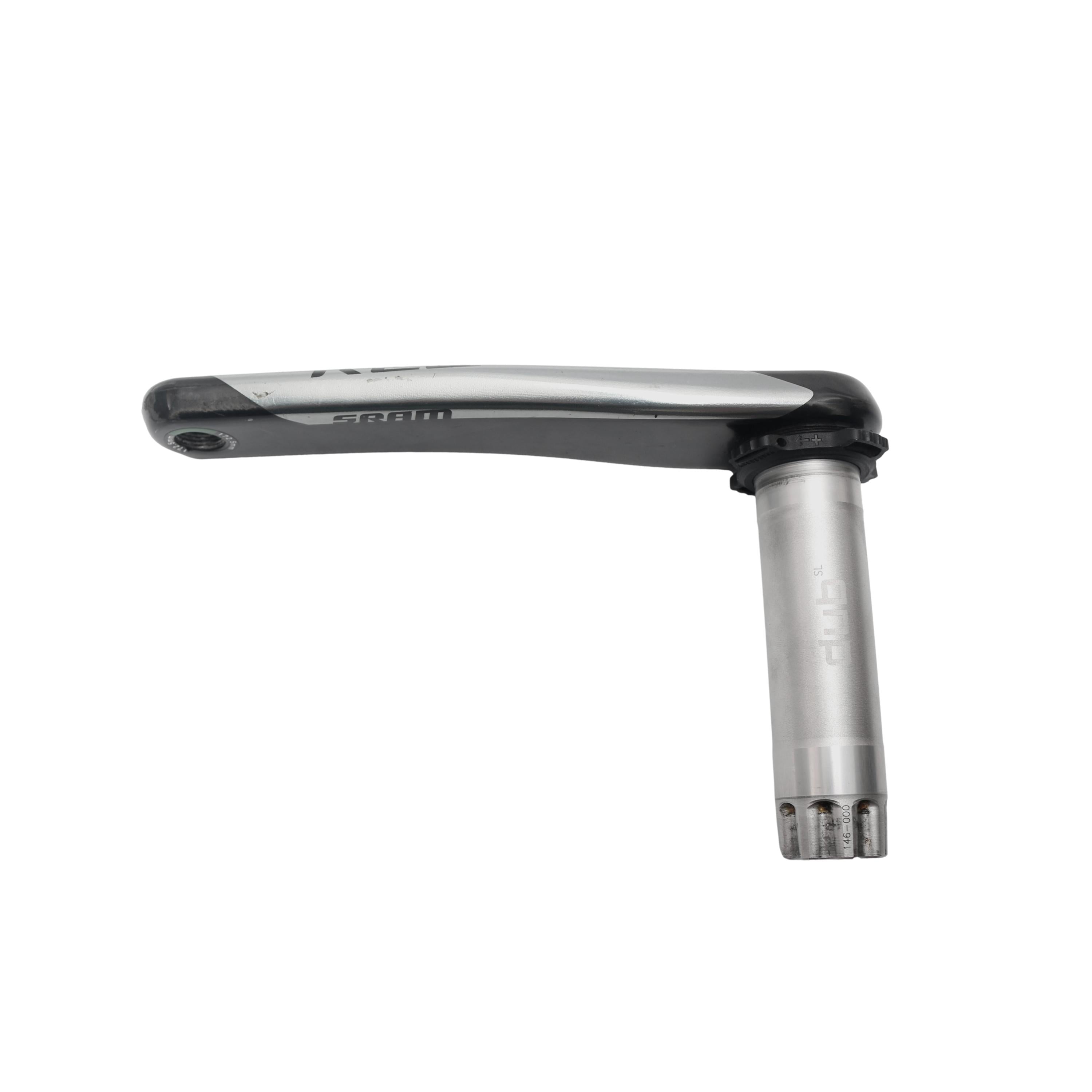 Pedivela Unissex Sram Red AXS Coroa Dupla Preto e Cinza - Tamanho 172.5 mm/48/35T