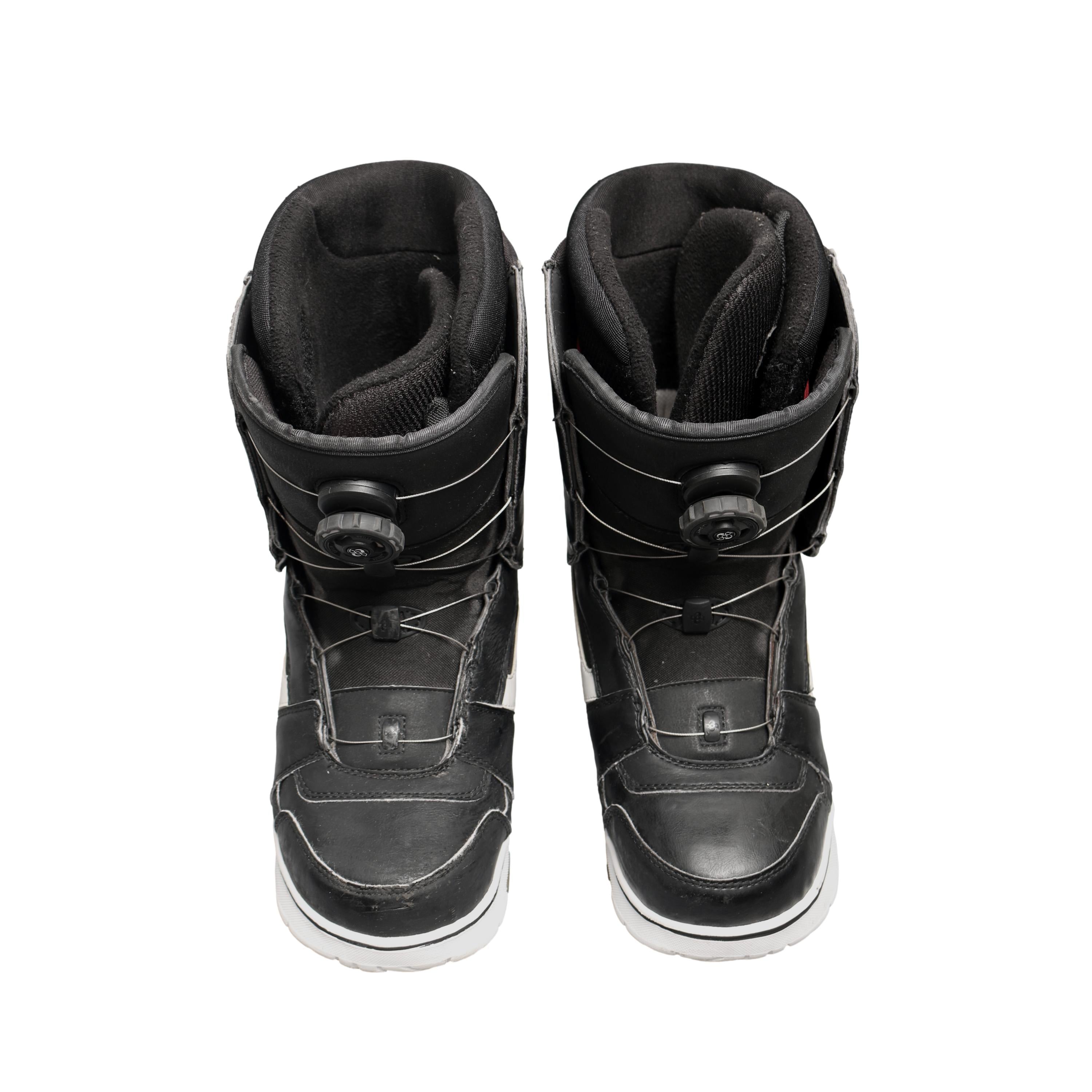 Bota Unissex Snowboard Vans Aura Preta - Tamanho 9.5 US