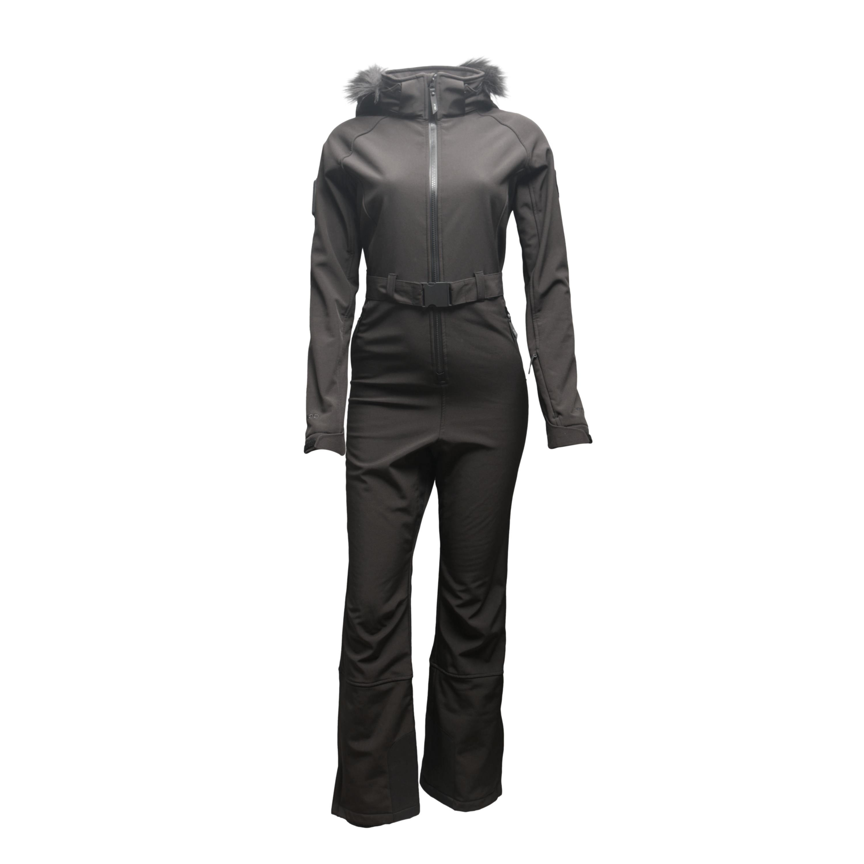 Macacão Feminino Ski/ Snowboard DLX Valene Preto - Tamanho S