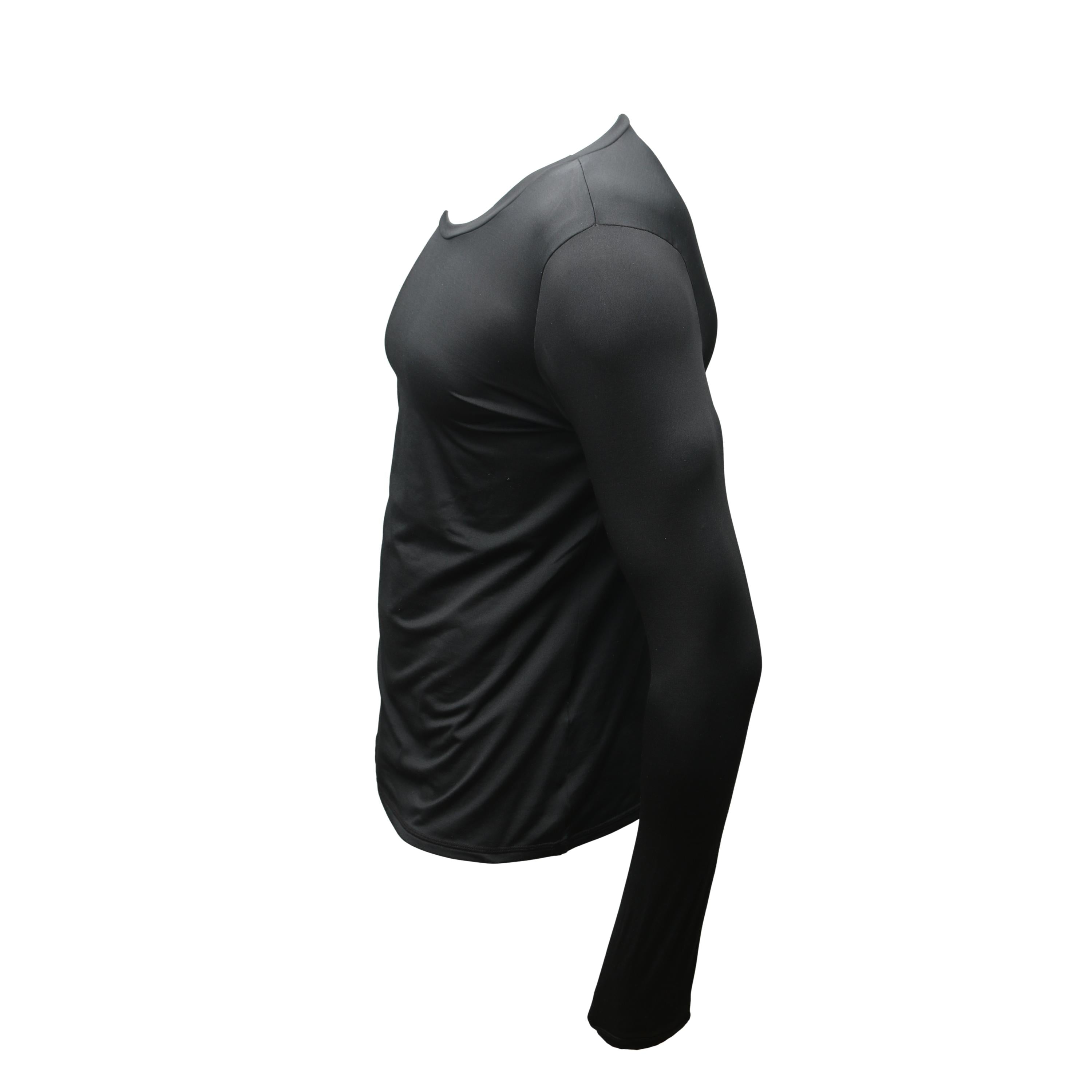 Camiseta Térmica Manga Longa Masculina Diversos Track & Field Preta - Tamanho G