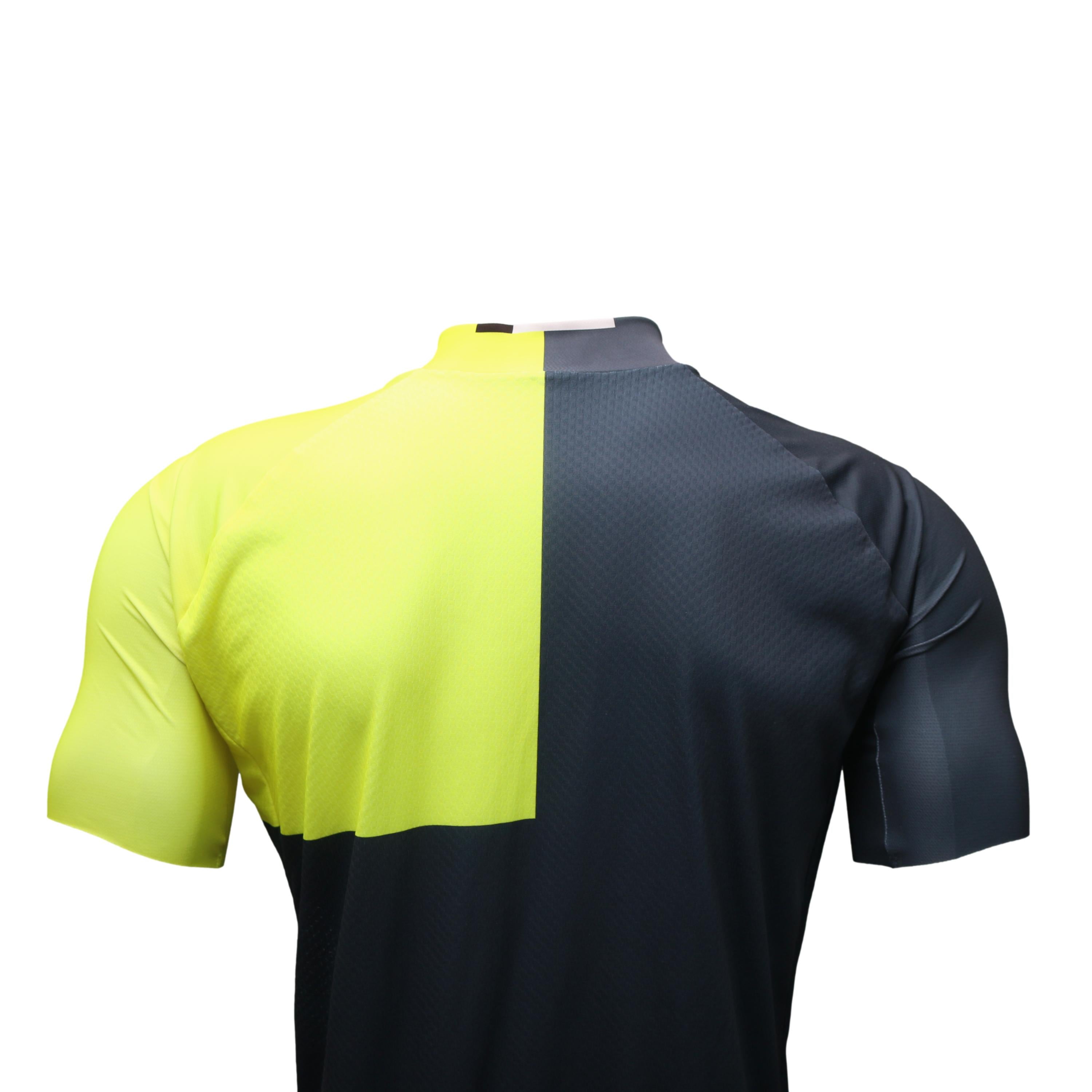 Jersey Masculina Ciclismo Assos Mille GT Cinza e Amarelo Neon - Tamanho XL