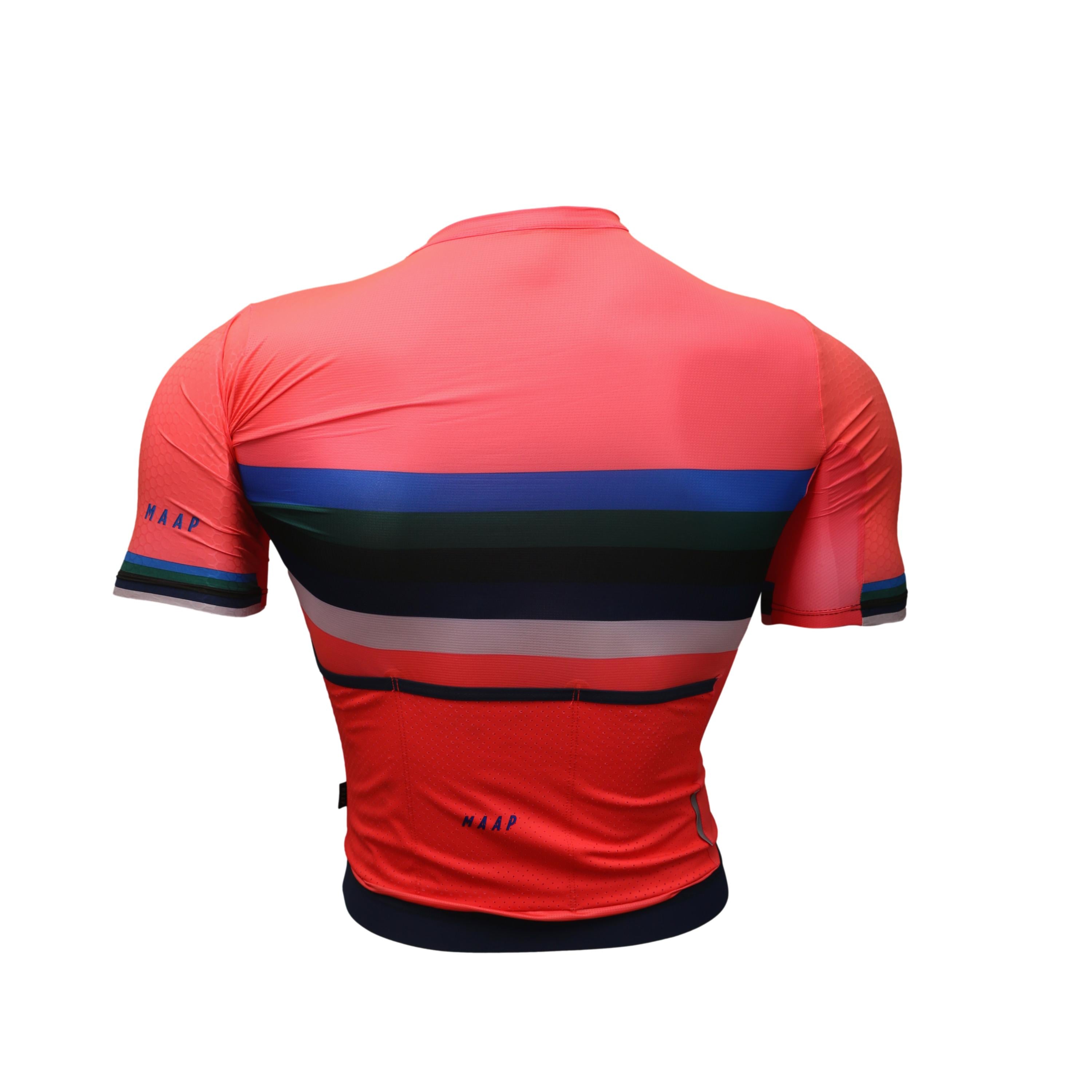 Jersey Feminina Ciclismo MAAP Worlds Pro Hex Rosa Coral - Tamanho XS