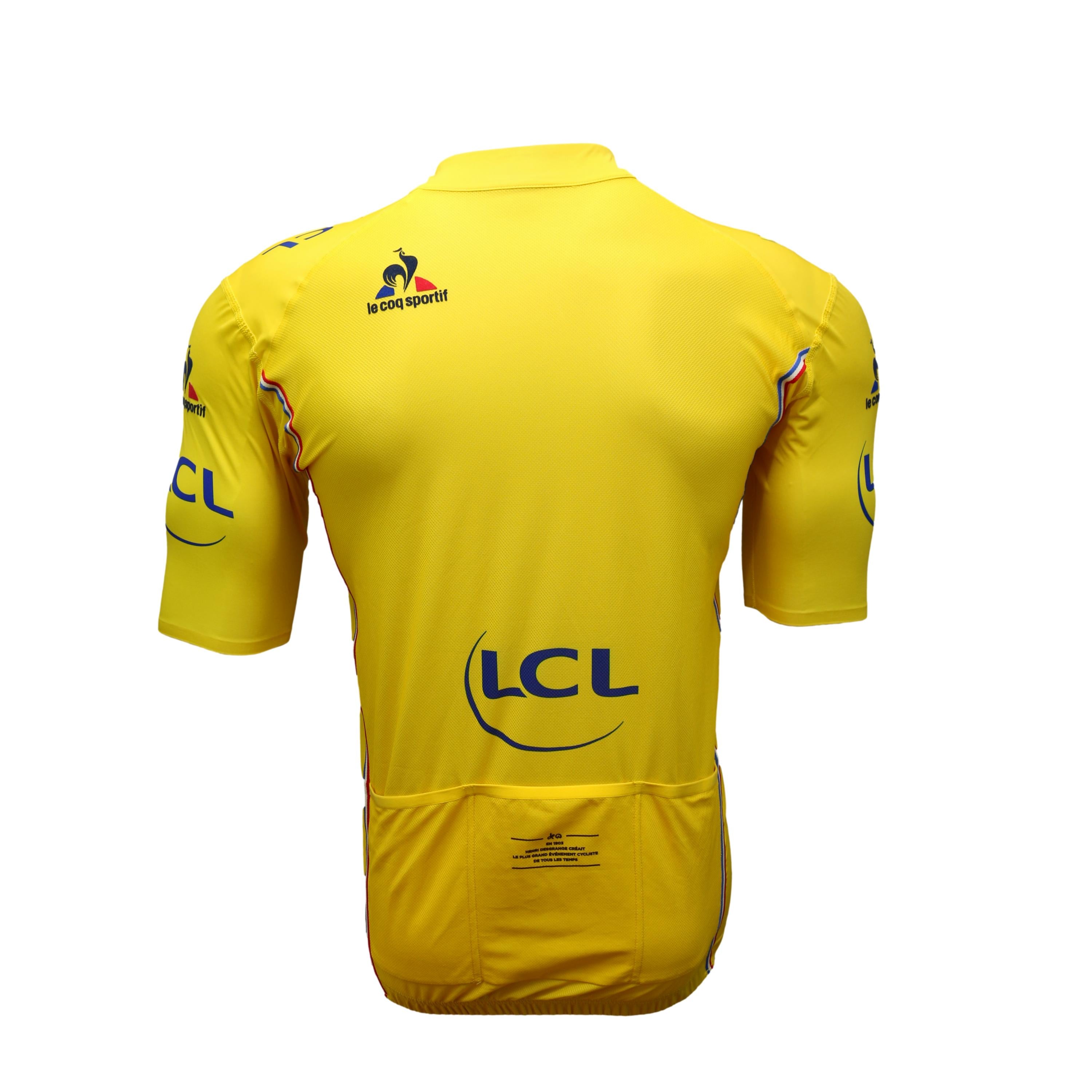 Jersey Masculino Ciclismo LCL Speed Le Tour De France Amarelo - Tamanho L