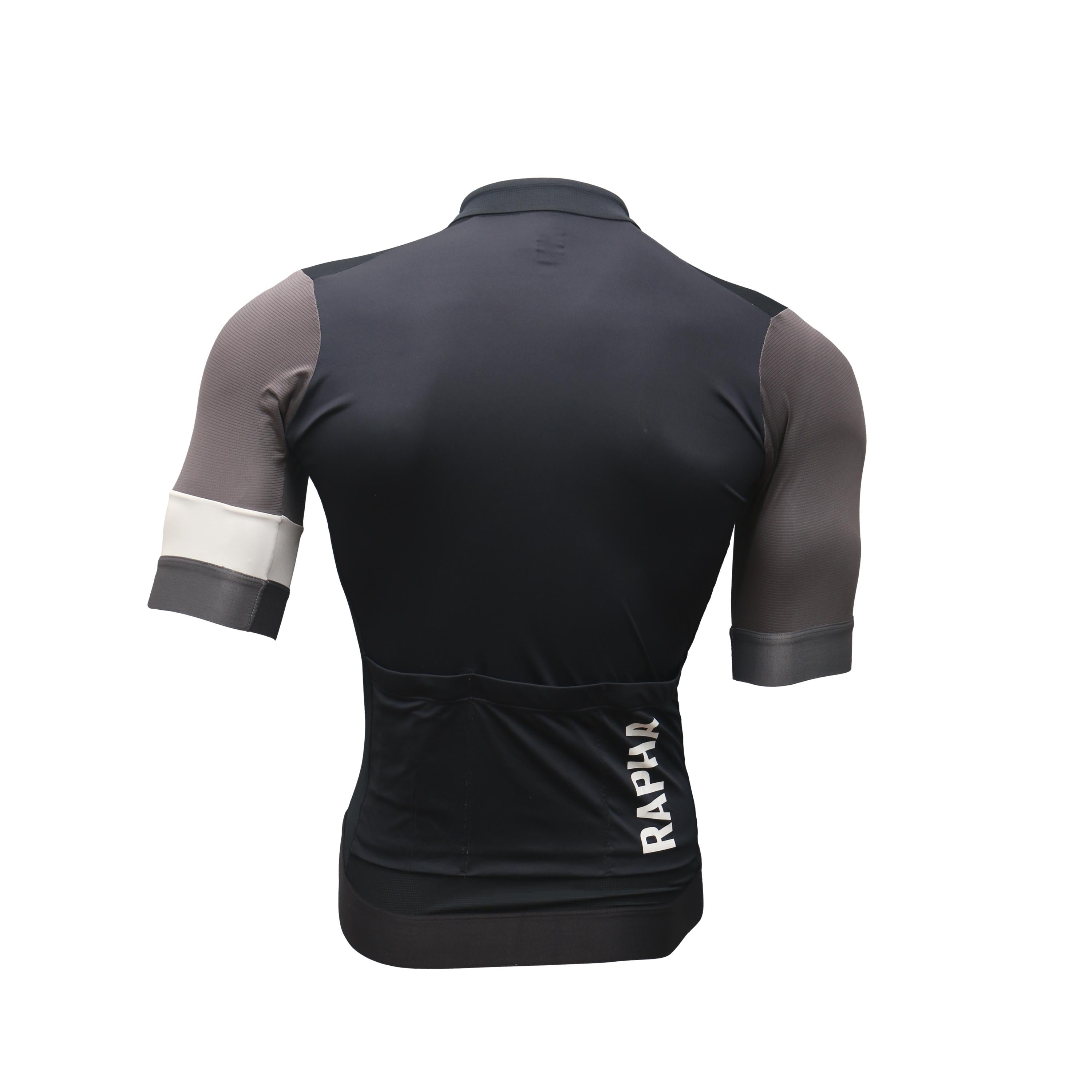 Jersey Masculino Ciclismo Rapha Pro Team Preto, Cinza e Branco - Tamanho M