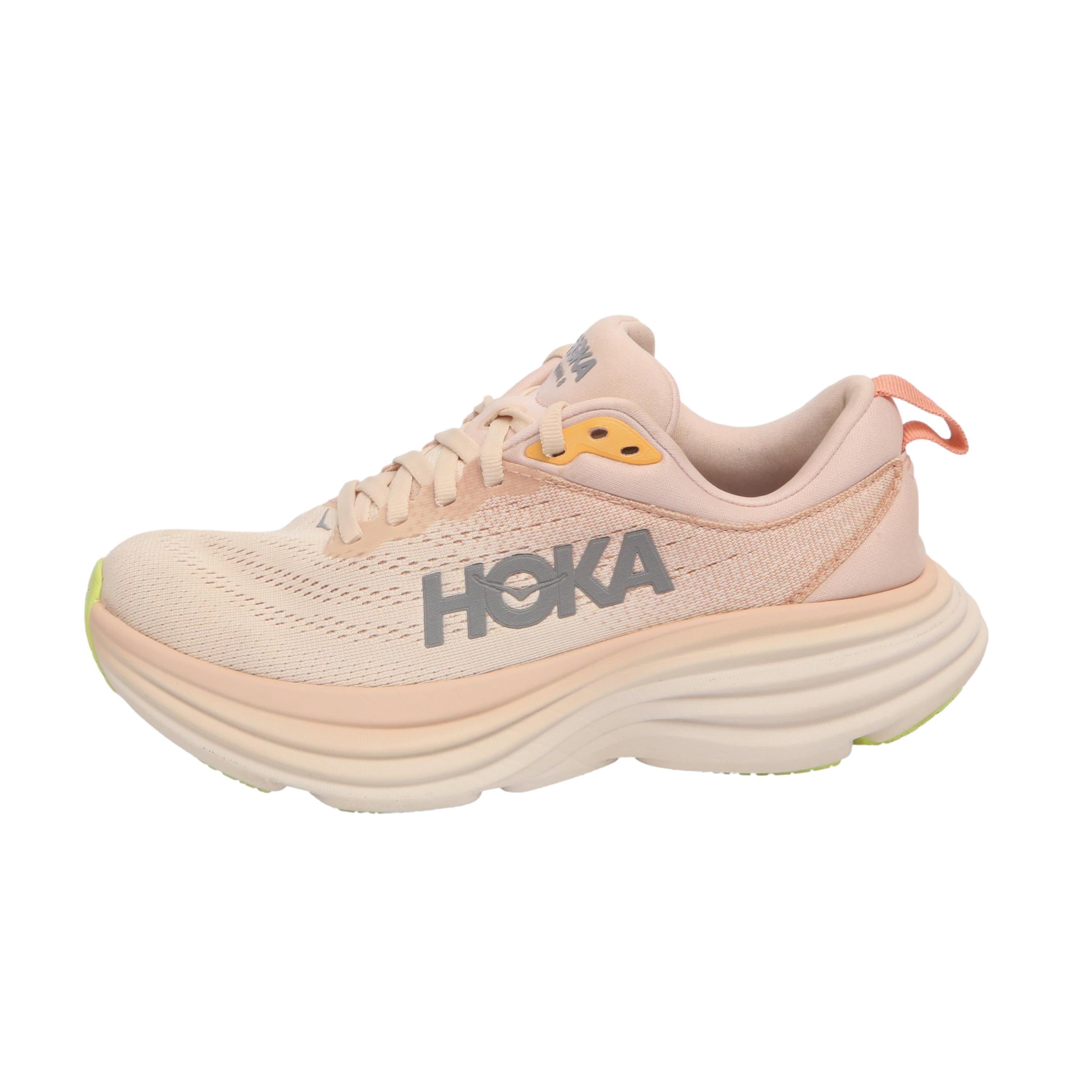 Tênis Feminino Corrida Hoka Bondi 8 Salmão - Tamanho 34