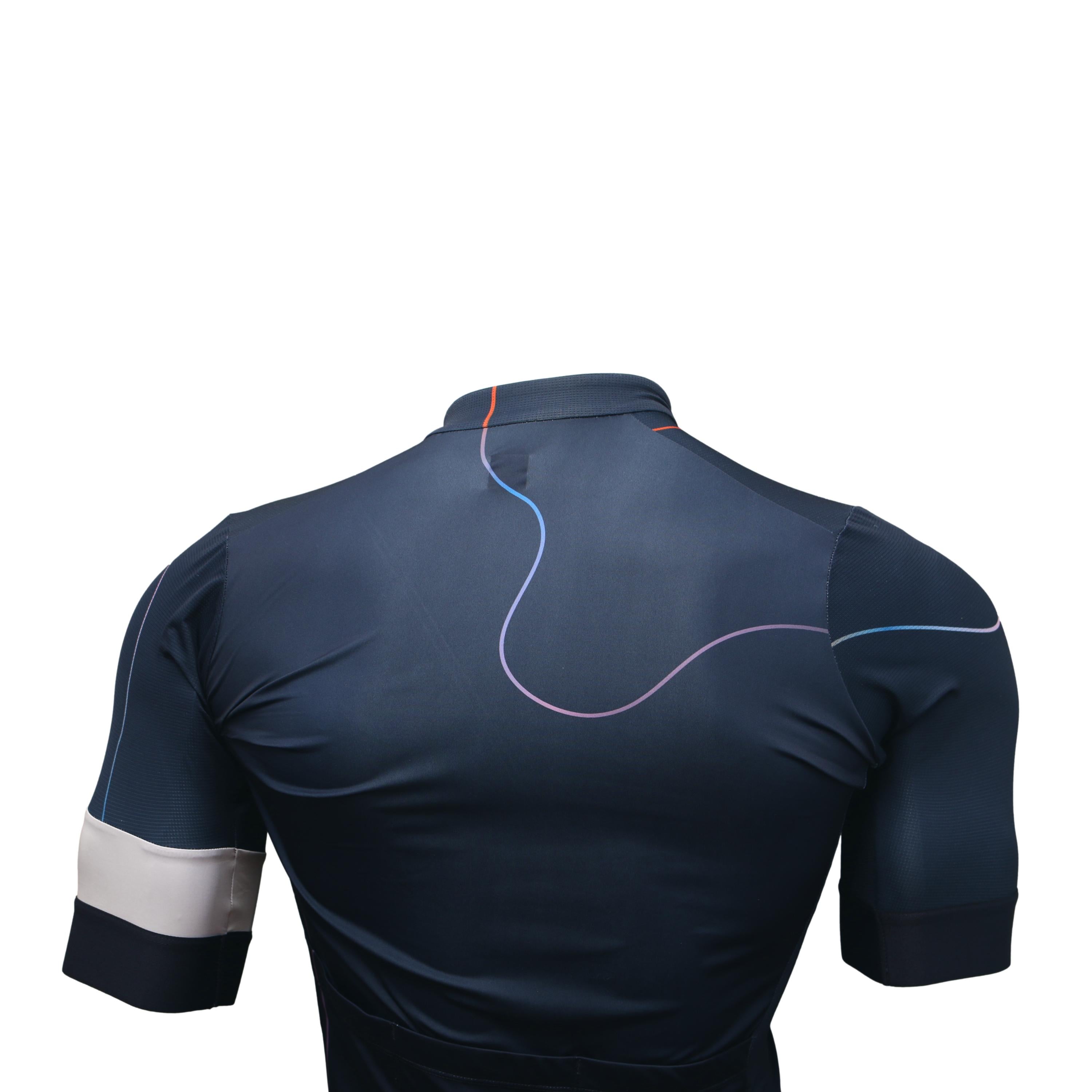 Jersey Masculino Ciclismo Rapha Pro Team Azul Marinho - Tamanho M