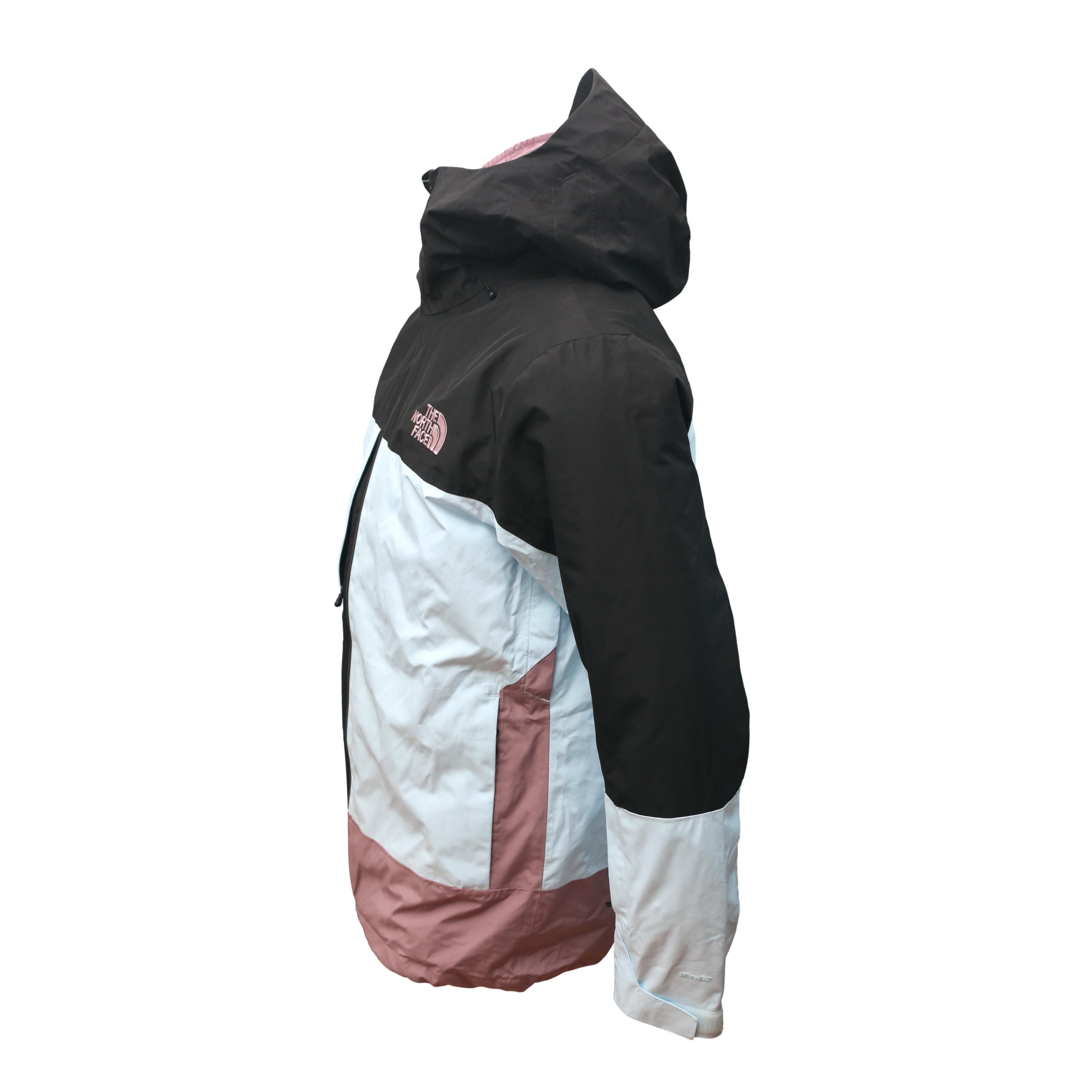 Casaco Masculino Ski/ Snowboard The North Face Thermoball Eco Triclimate Preto, Azul e Roxo - Tamanho M