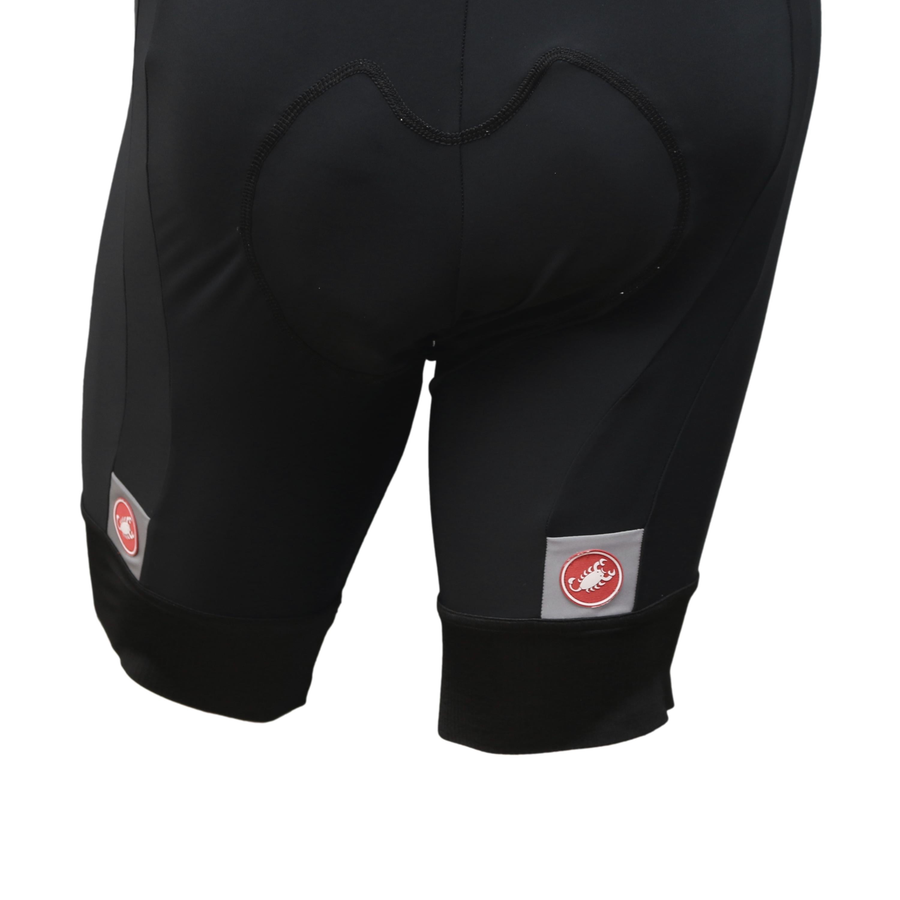 Bretelle Masculino Ciclismo Castelli Endurance Preto - Tamanho 3XL