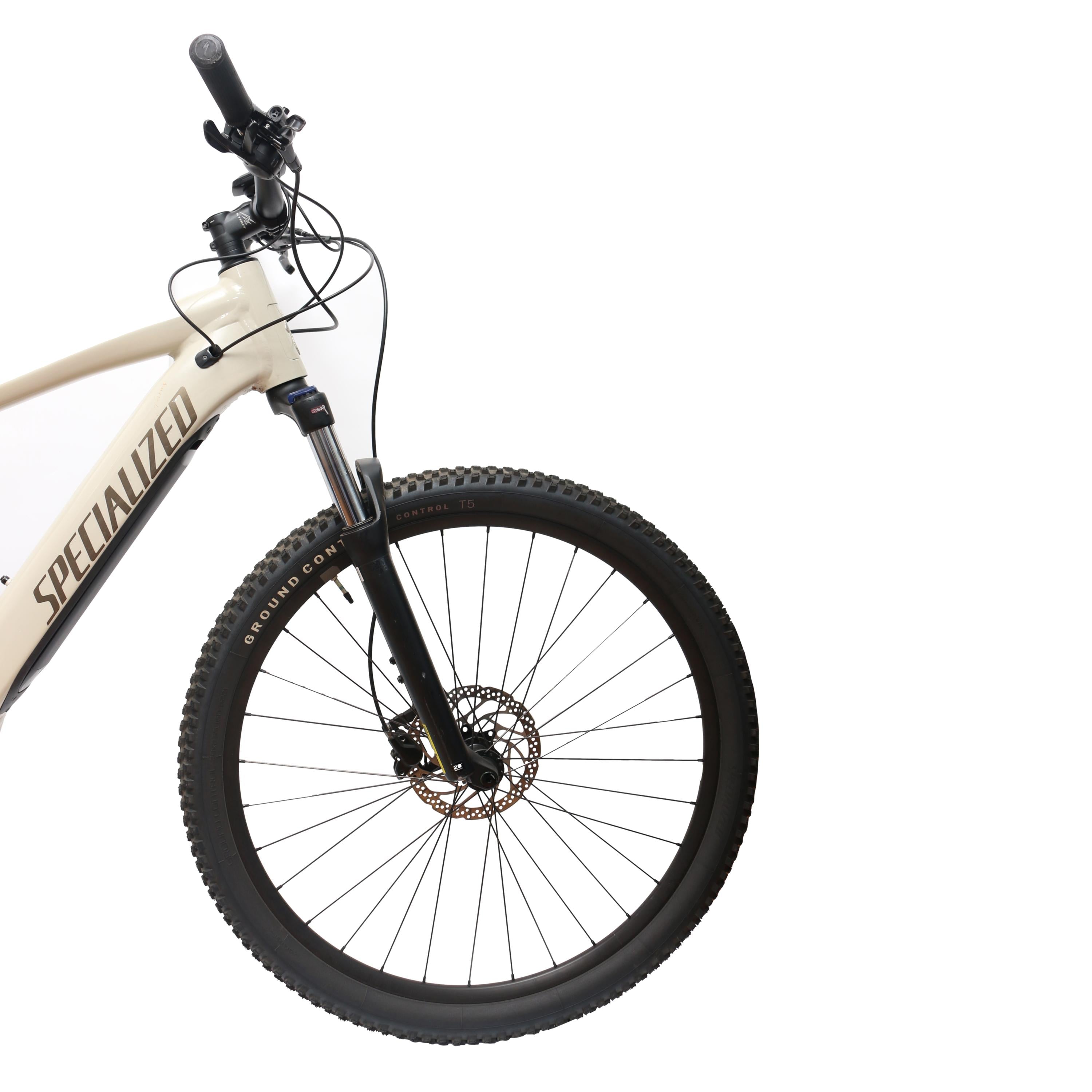 E-Bike Mountain Bike Specialized Tero 3.0 Branco Perolado + Acessórios - Tamanho M