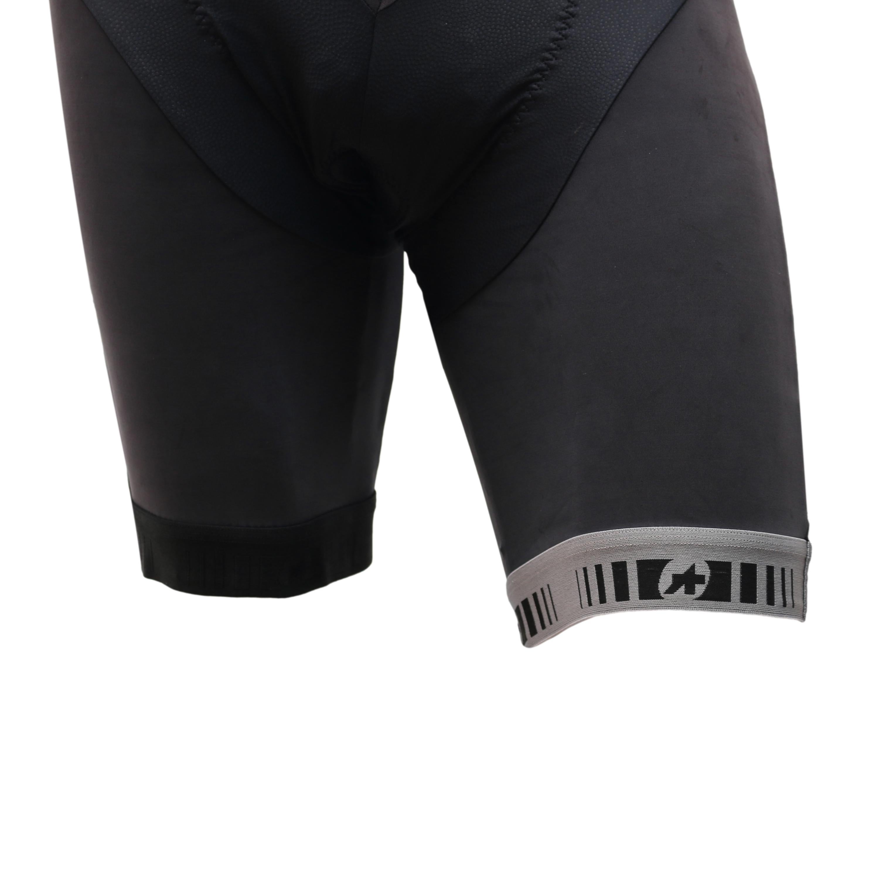 Bretelle Masculino Assos F1 Mille S5 Preto e Azul - Tamanho XL