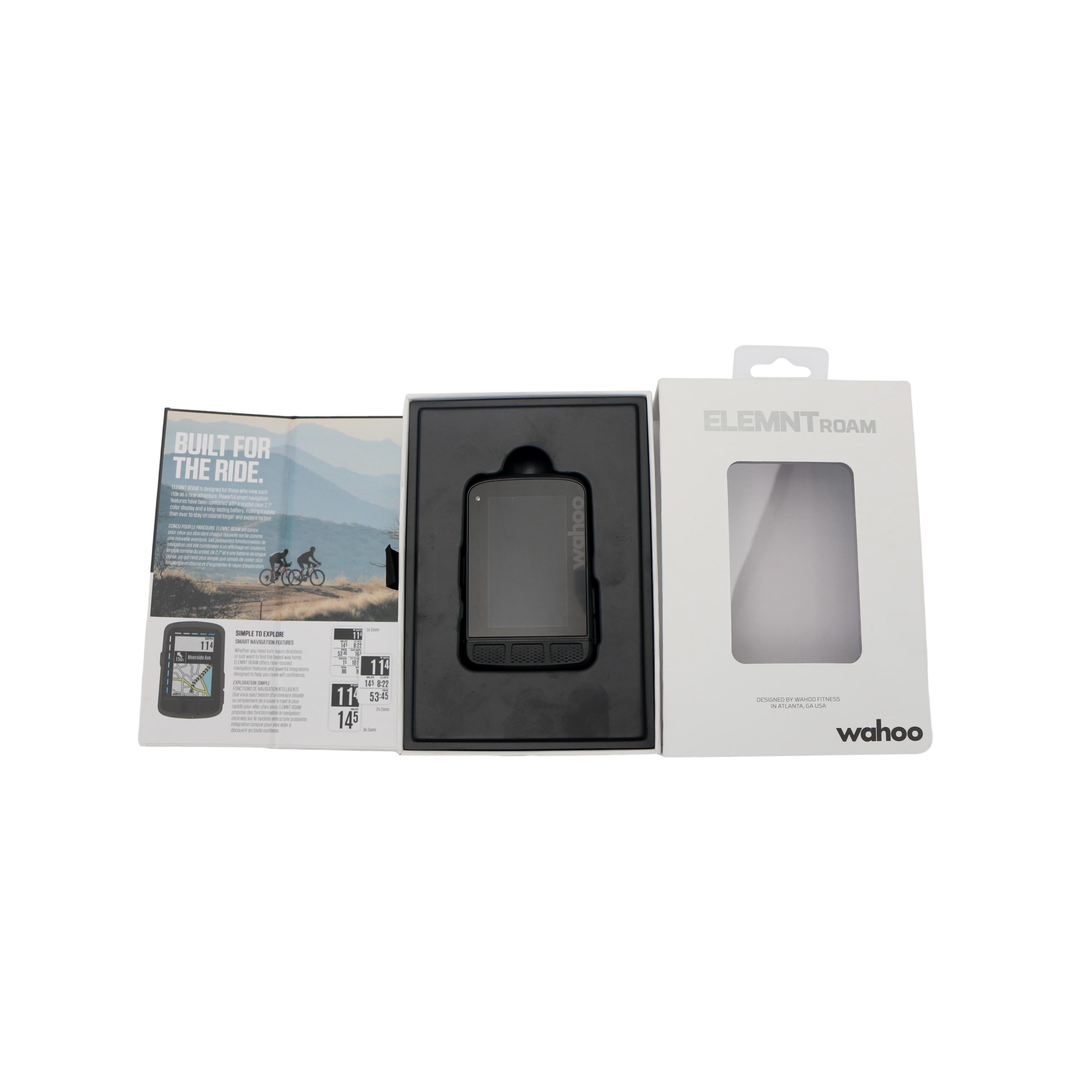 Ciclocomputador Wahoo Elemnt Roam Preto - Tamanho Único