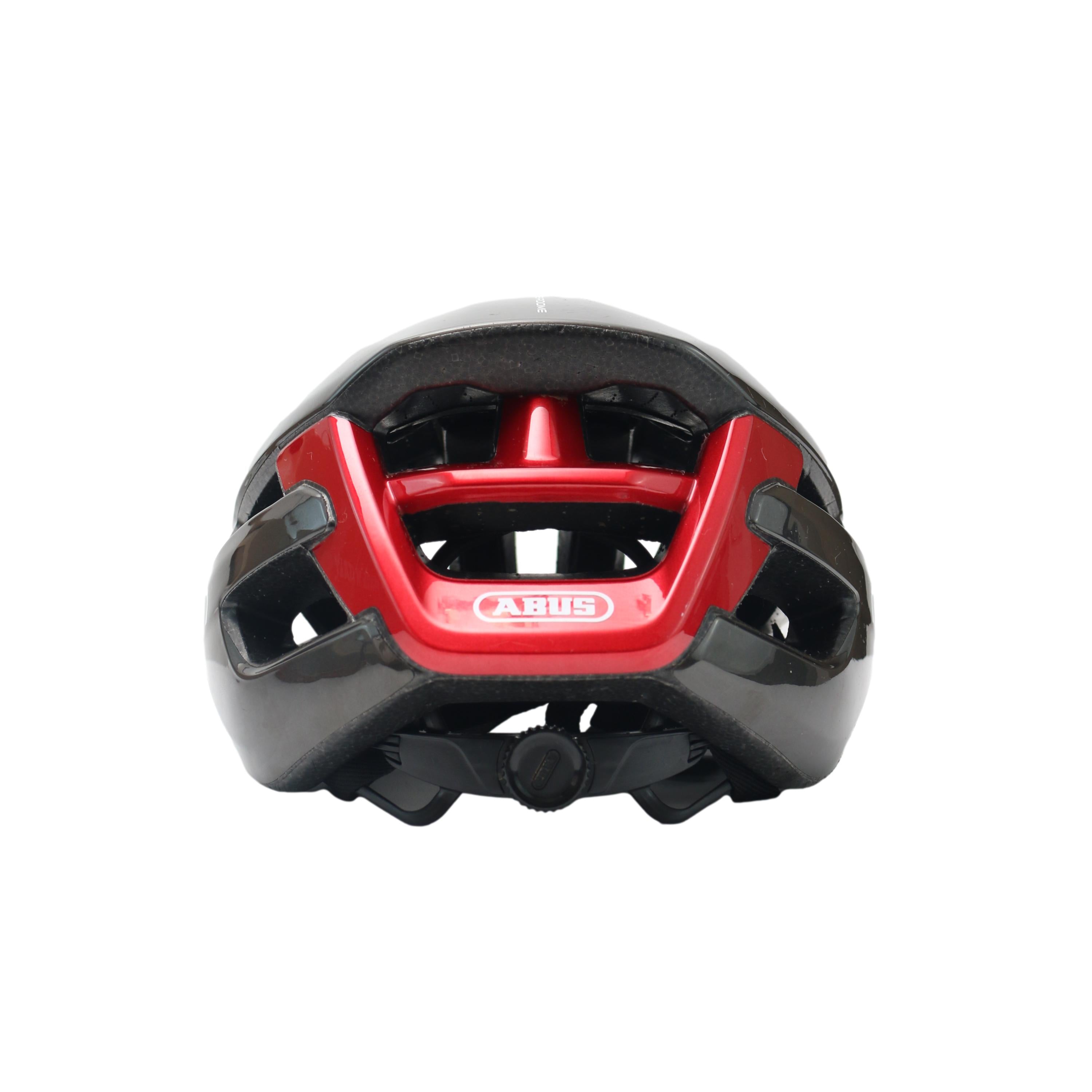 Capacete Unissex Abus Powerdome Cinza Escuro - Tamanho 54/58cm