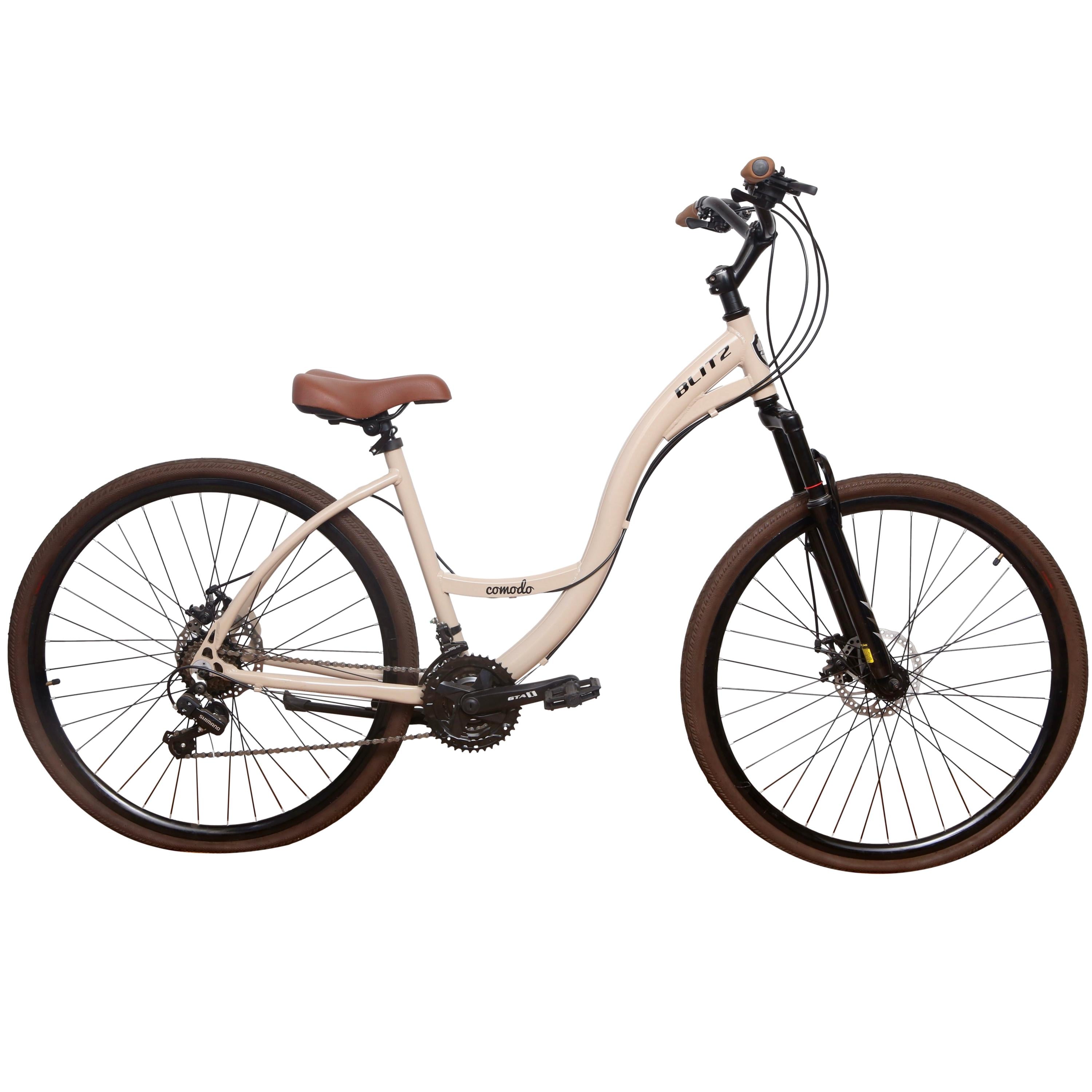 Bicicleta Comodo Blitz Bege - Tamanho Aro 26