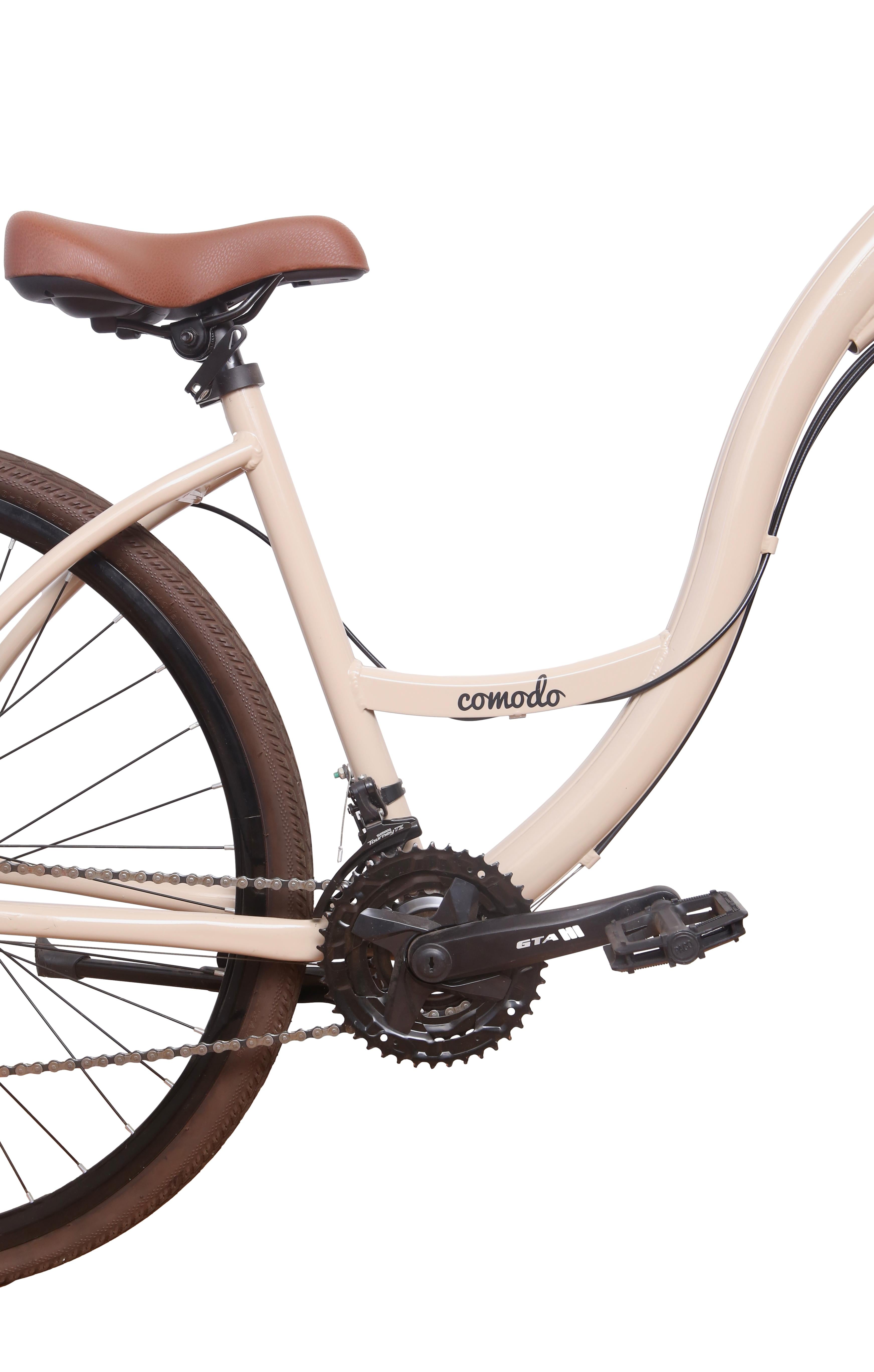Bicicleta Comodo Blitz Bege - Tamanho Aro 26