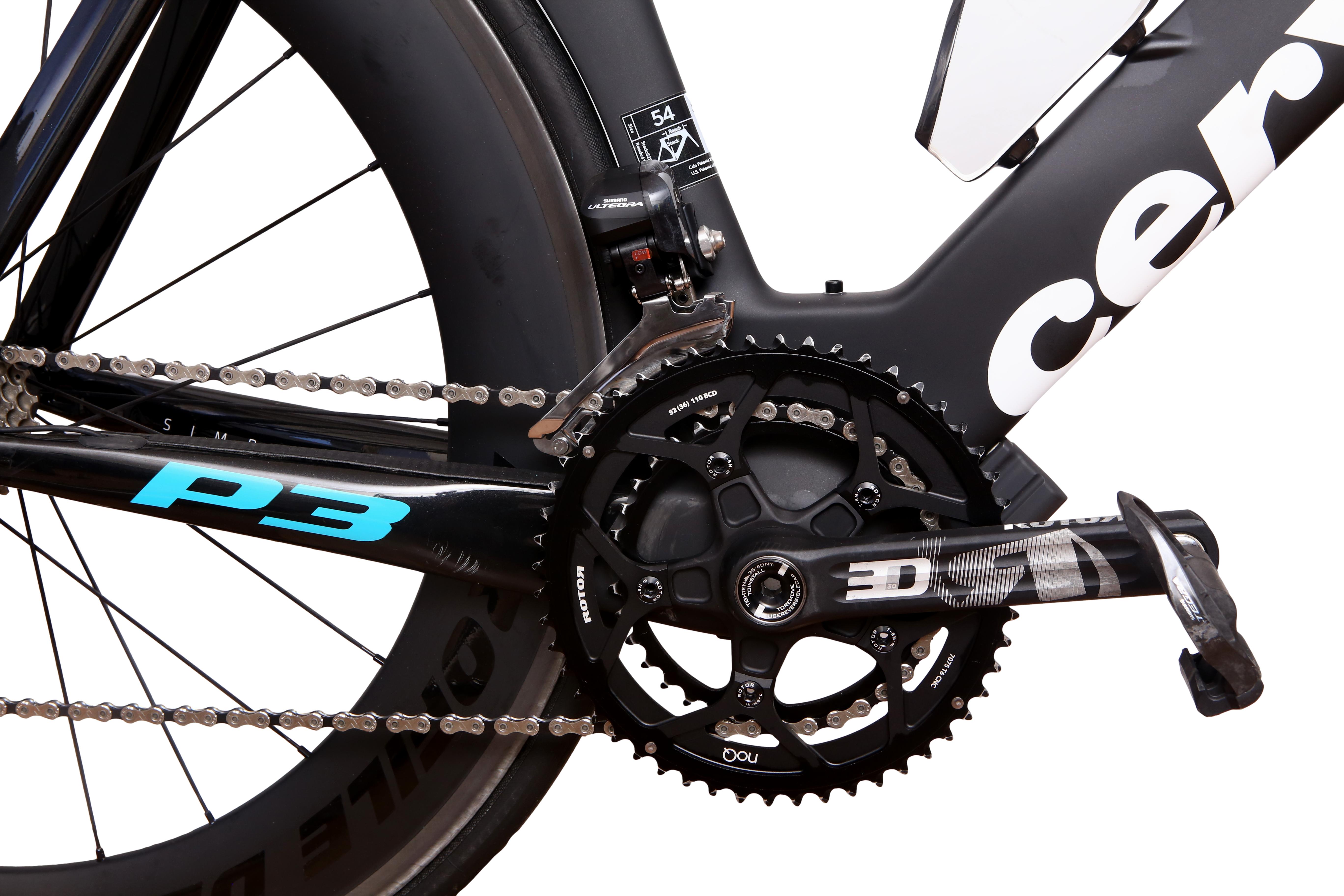 Bicicleta Masculina Cervélo P3 Ultegra Preta - Tamanho 54