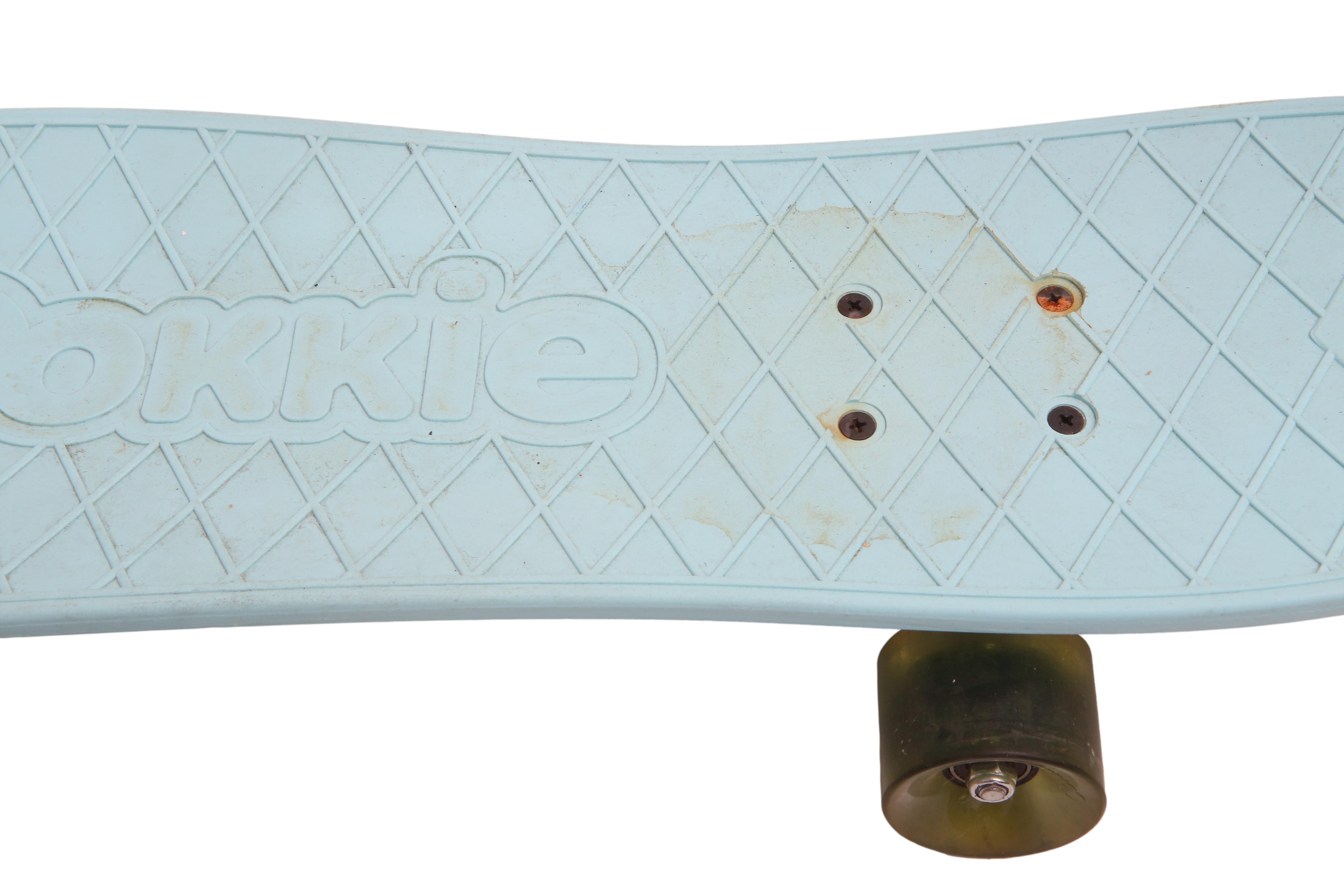 Ookkie Unissex Infantil Skatismo Azul