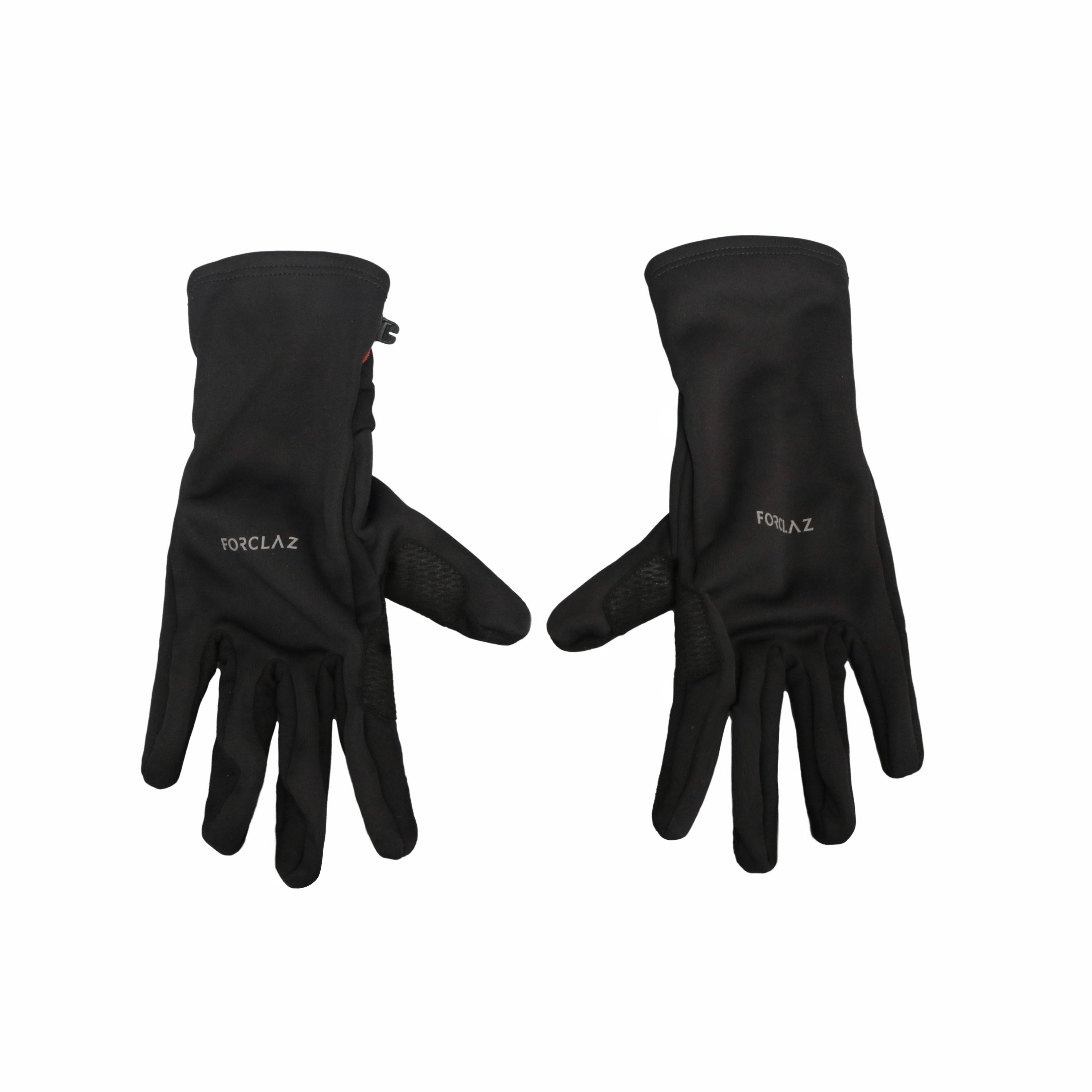 Luva Unissex Trekking Decathlon Forclaz Preta - Tamanho M