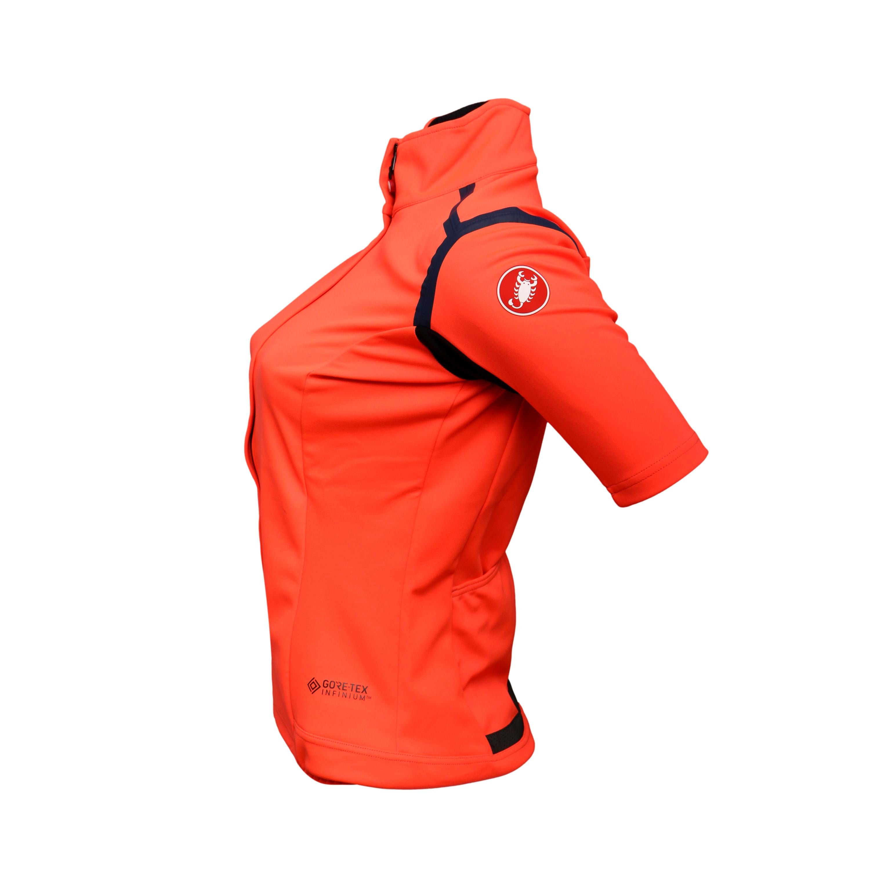 Jersey Feminina Castelli Perfetto Laranja - Tamanho S