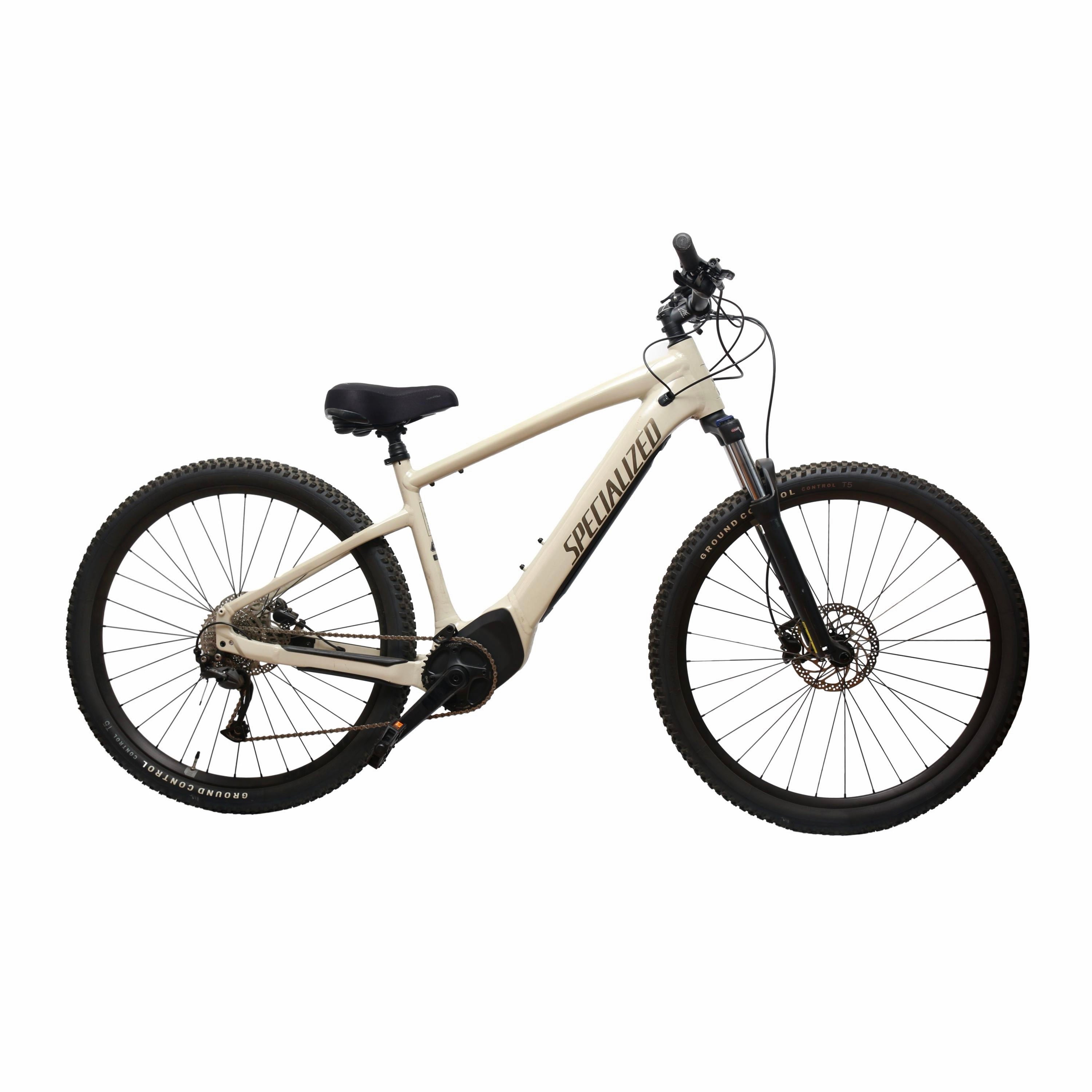 E-Bike Mountain Bike Specialized Tero 3.0 Branco Perolado + Acessórios - Tamanho M
