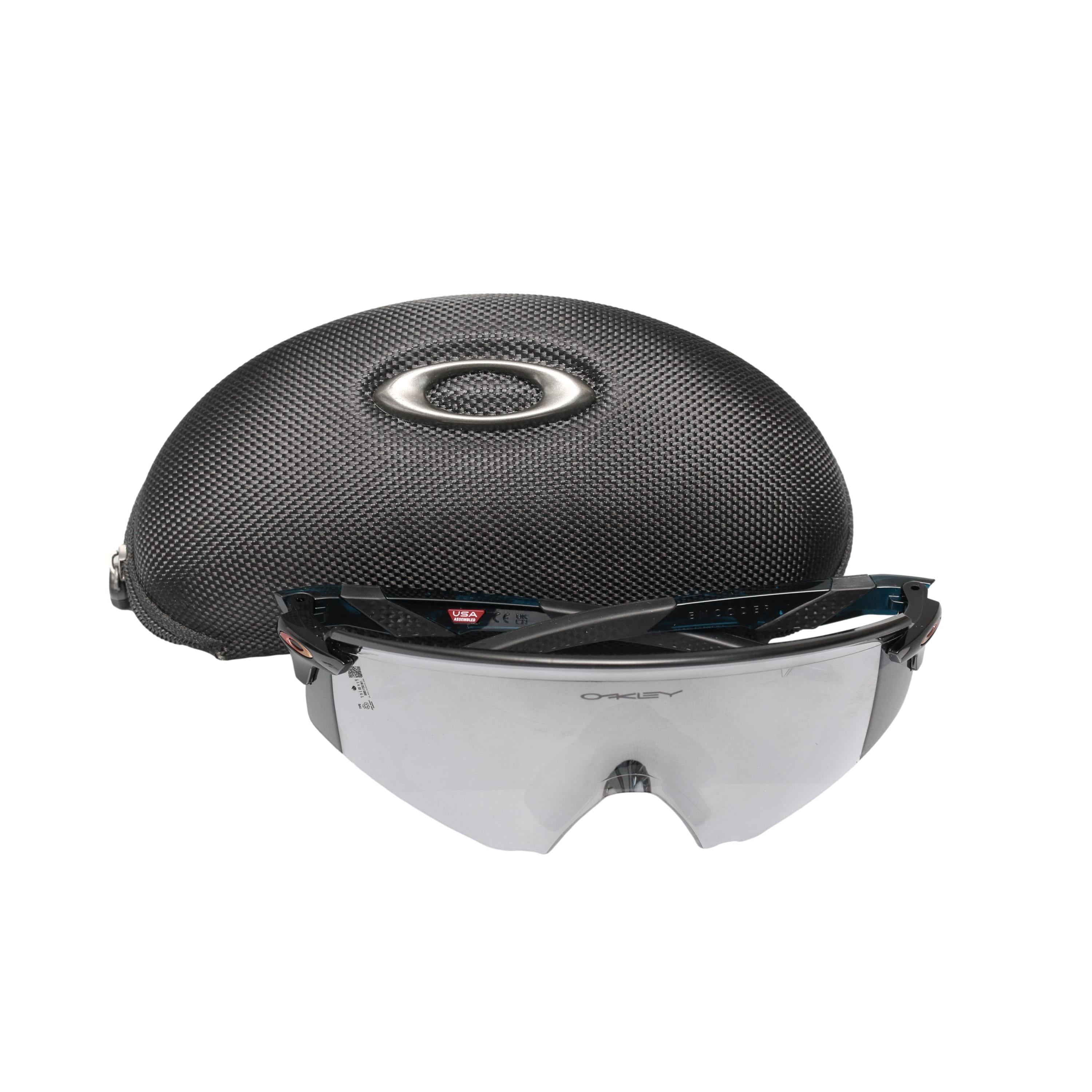 Óculos Unissex Ciclismo Oakley Encoder Preto - Tamanho Único