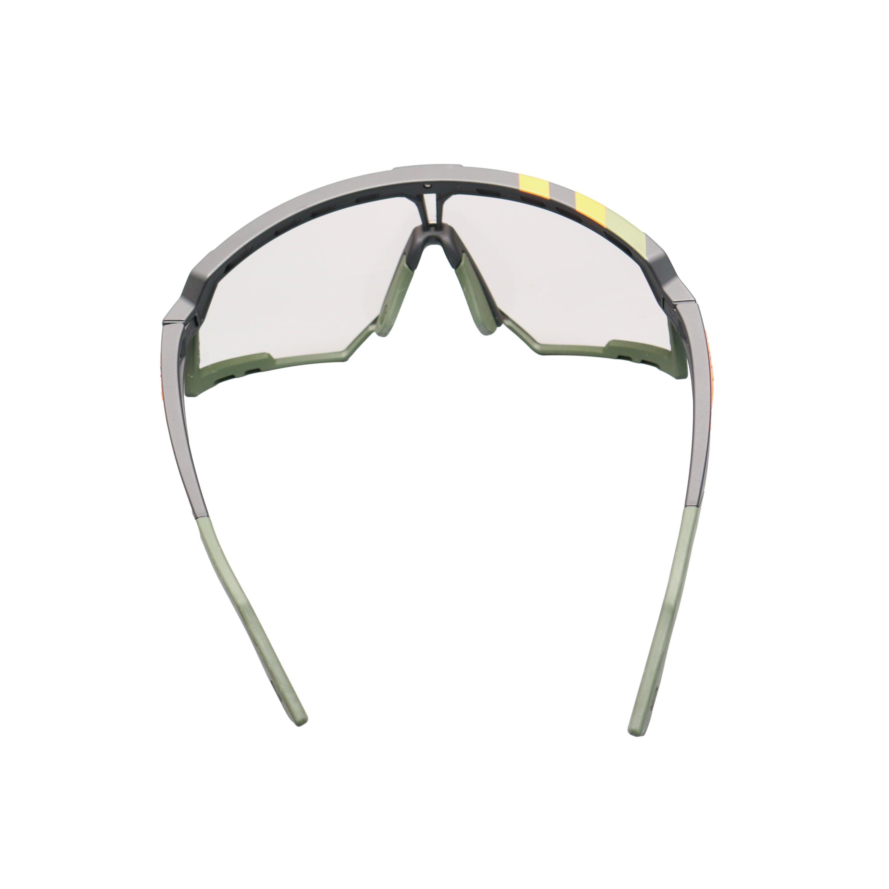 Óculos Unissex Ciclismo Rudy Project Defender G-Black Preto e Verde - Tamanho Único