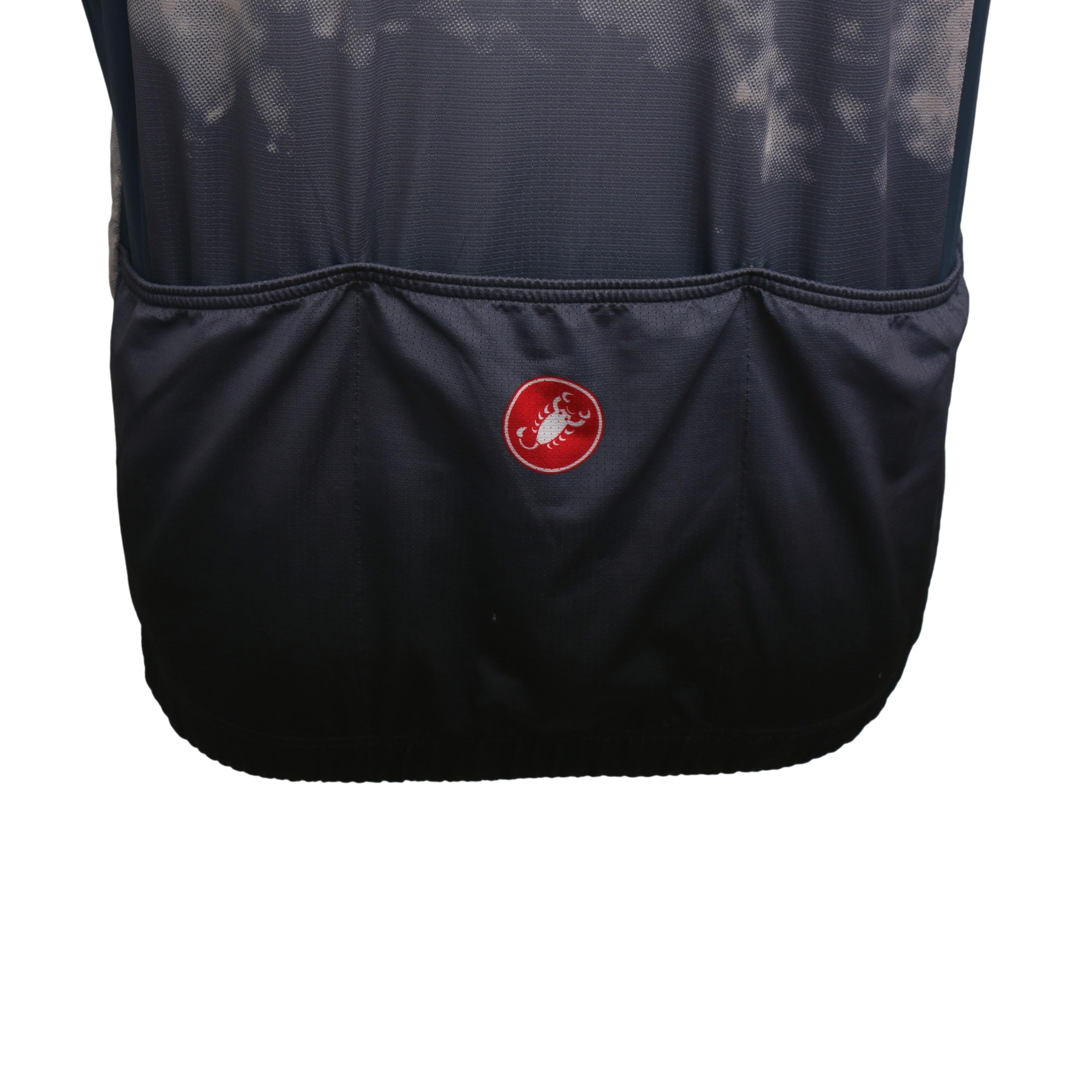 Jersey Masculina Ciclismo Assos The New Mille GT Cinza com Degradê Preto - Tamanho XL