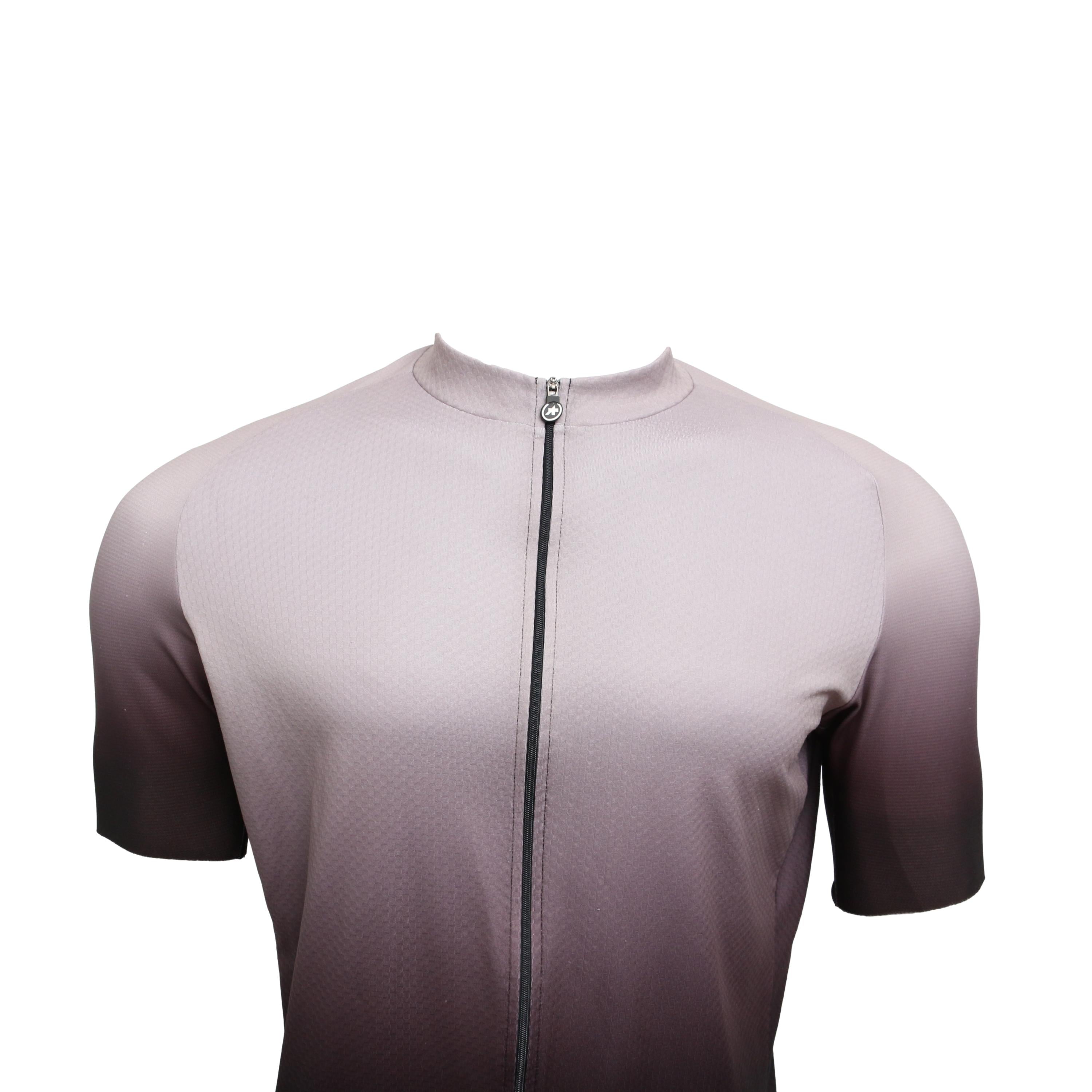 Jersey Masculina Ciclismo Assos Fastlane GT Cinza Degradê - Tamanho 2XL