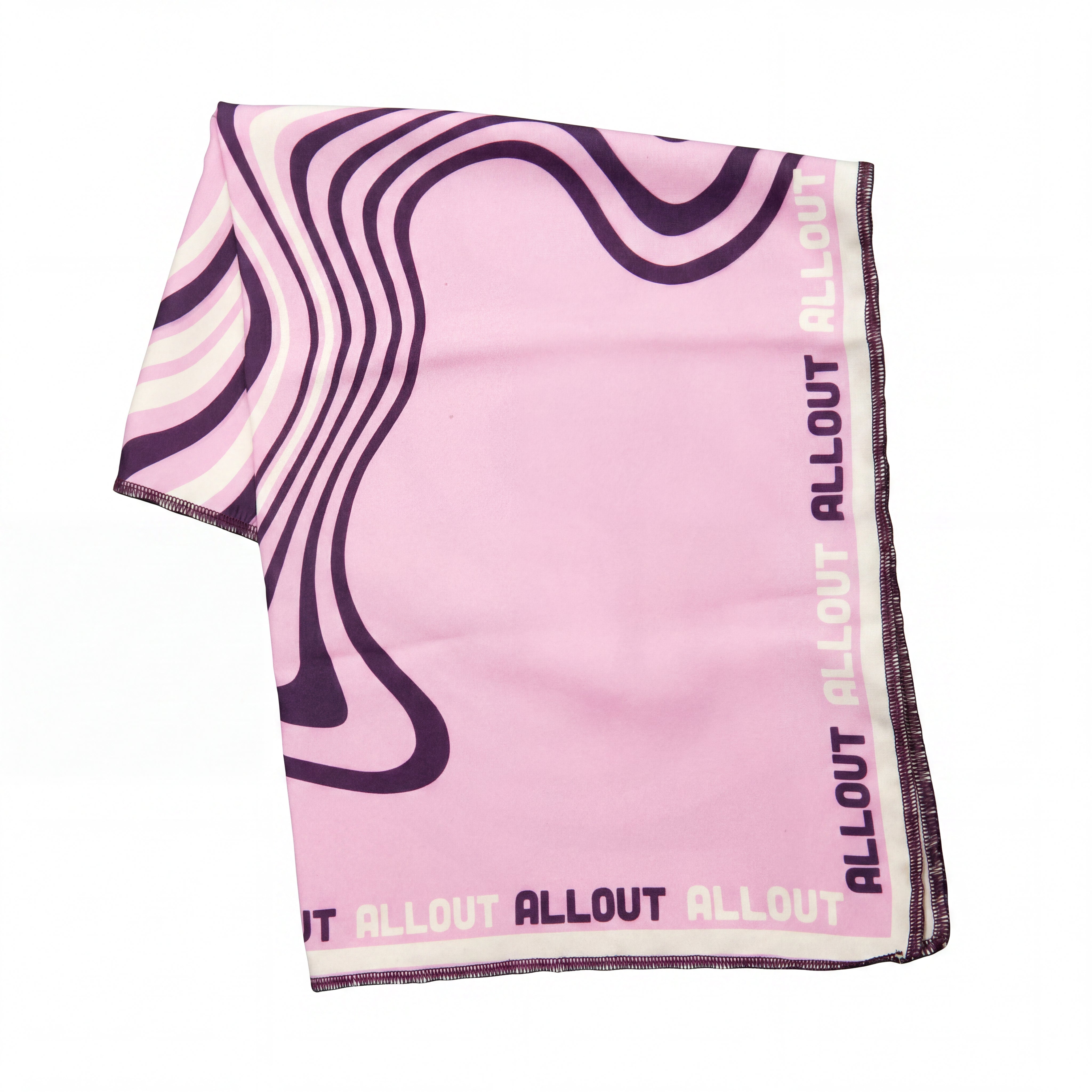 Par De Lenços Scarf-Me Allout Verde e Rosa - Tamanho Único
