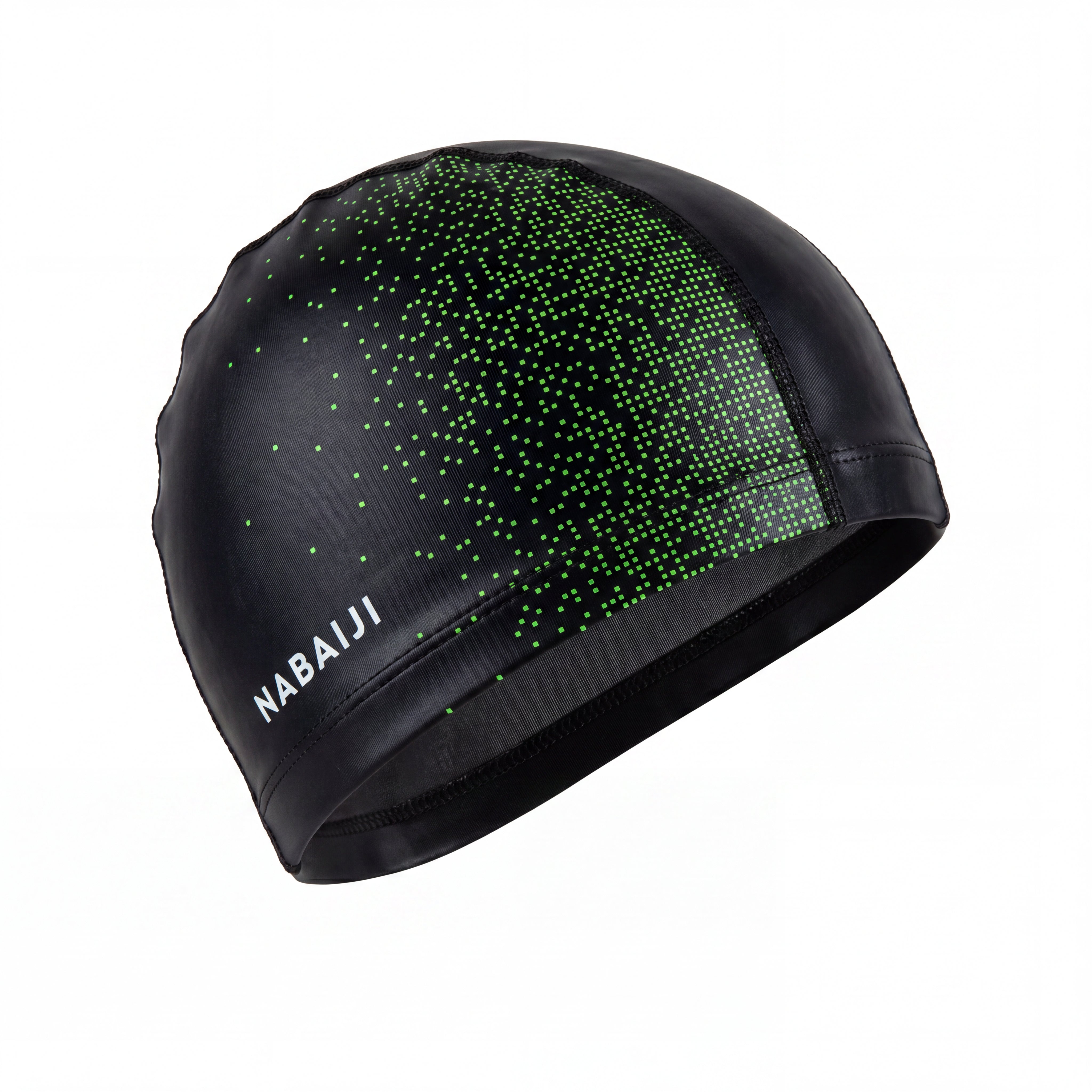 Touca Natação Nabaiji Decathlon Preto e Verde
