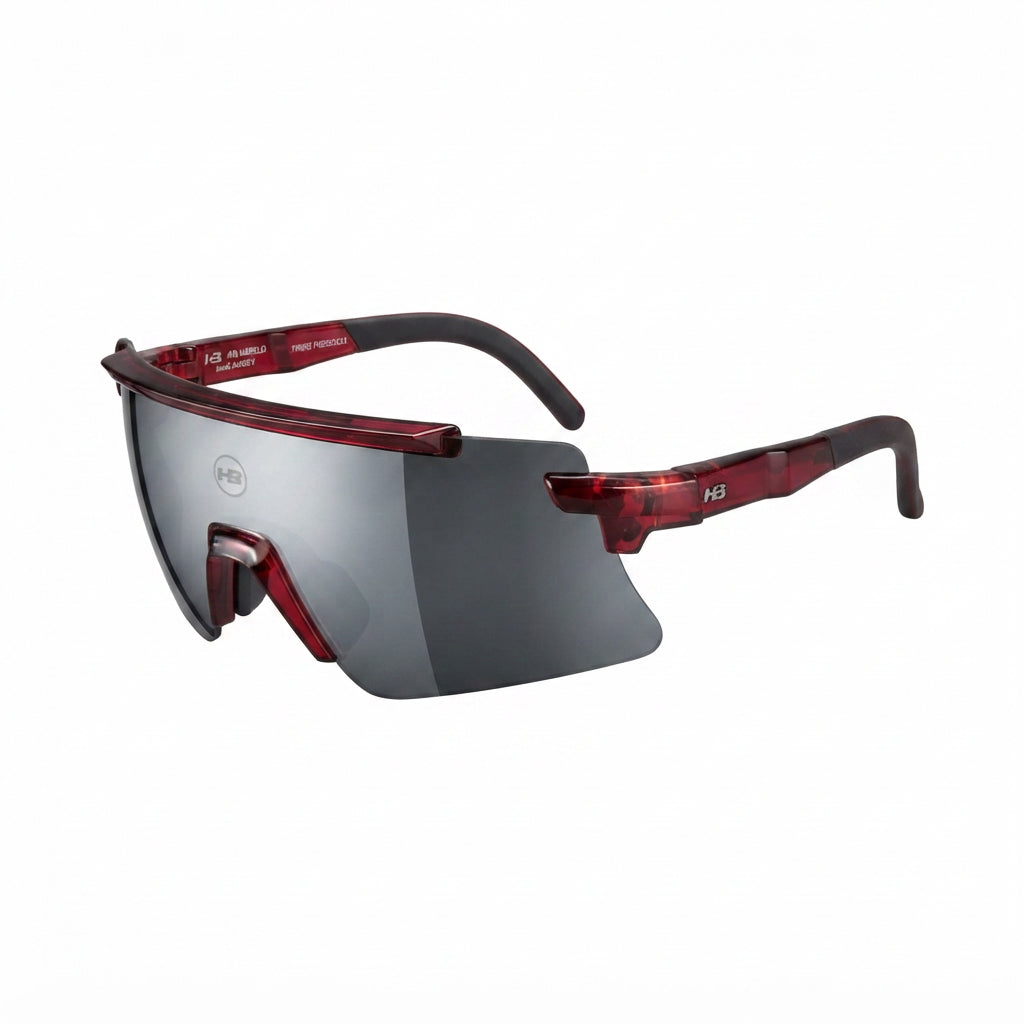 Óculos HB Apex Gloss Red Apple Silver