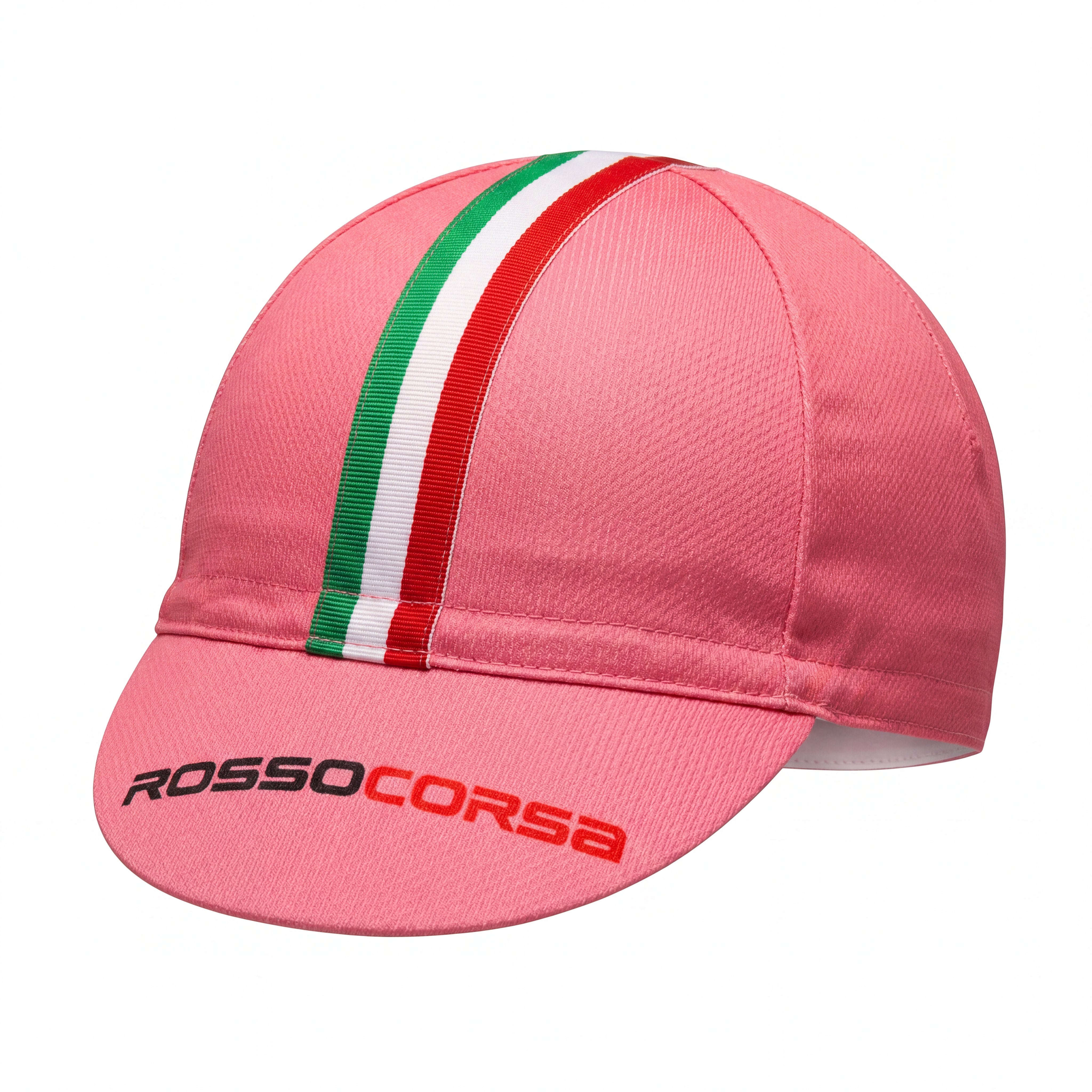 Boné Feminino Ciclismo Castelli Rosso Corsa Rosa - Tamanho Único