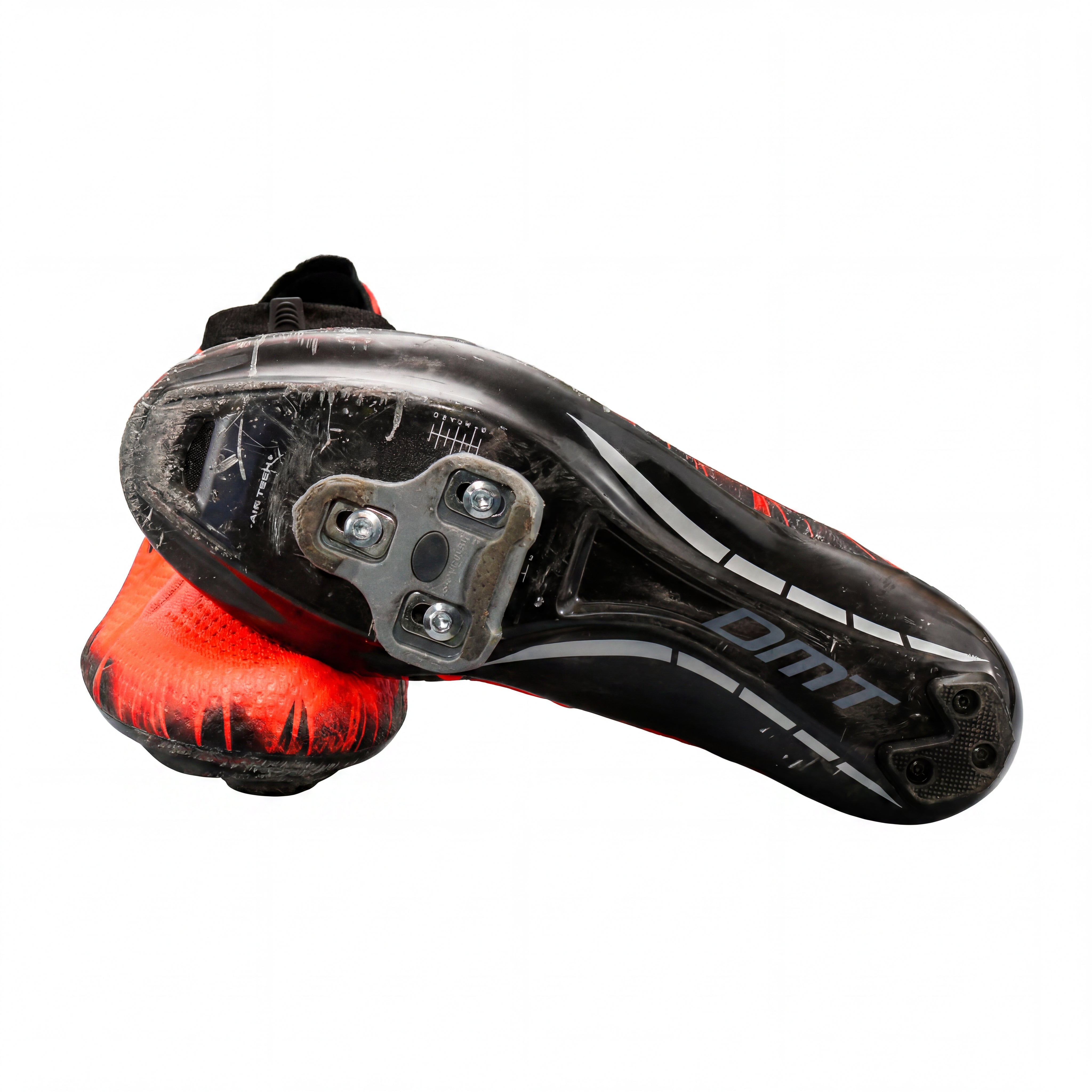 Sapatilha Masculino Ciclismo DMT KR1 - Carbon Speed Laranja - Tamanho 45