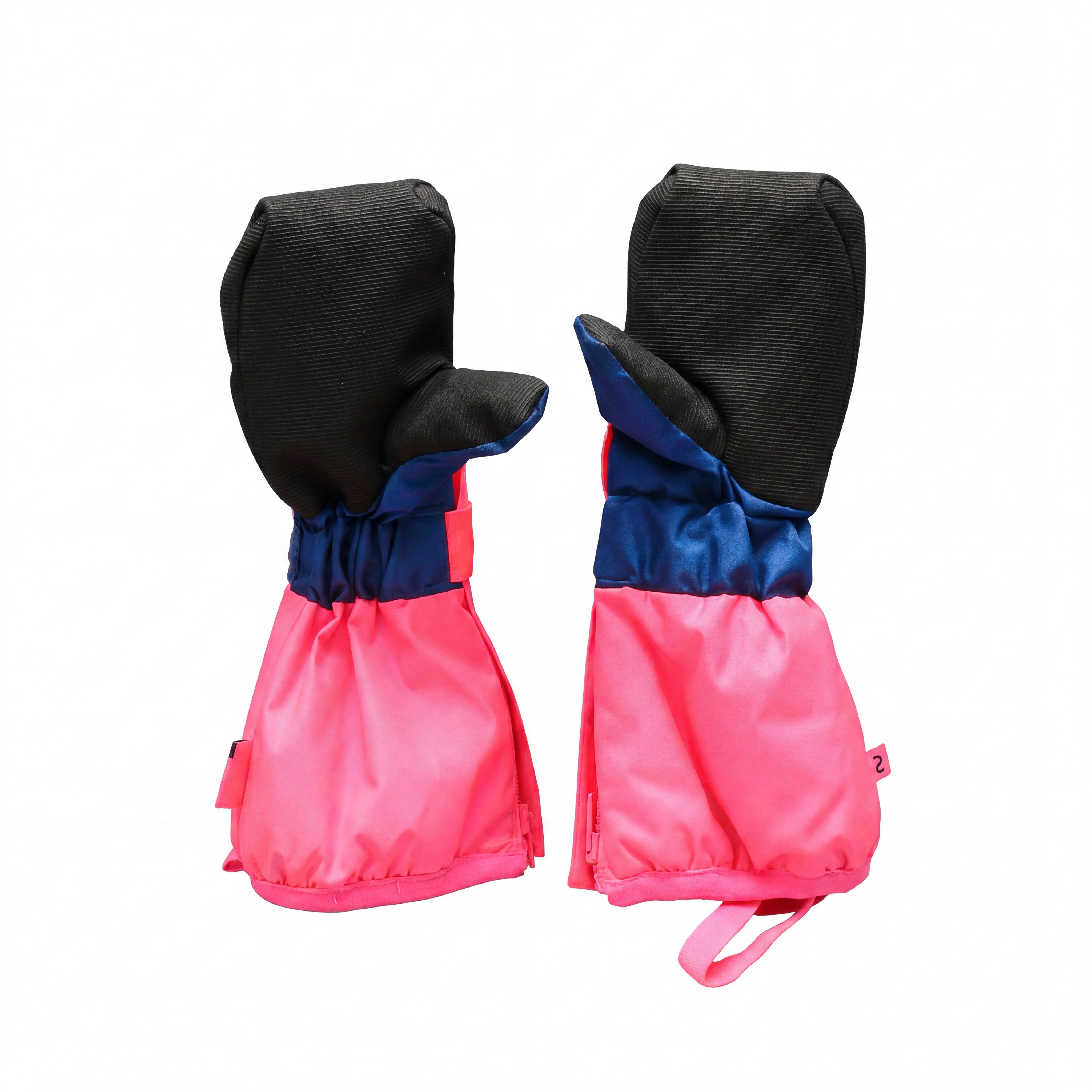 Luva Infantil Neve Wedze Decathlon Azul e Rosa - Tamanho 6