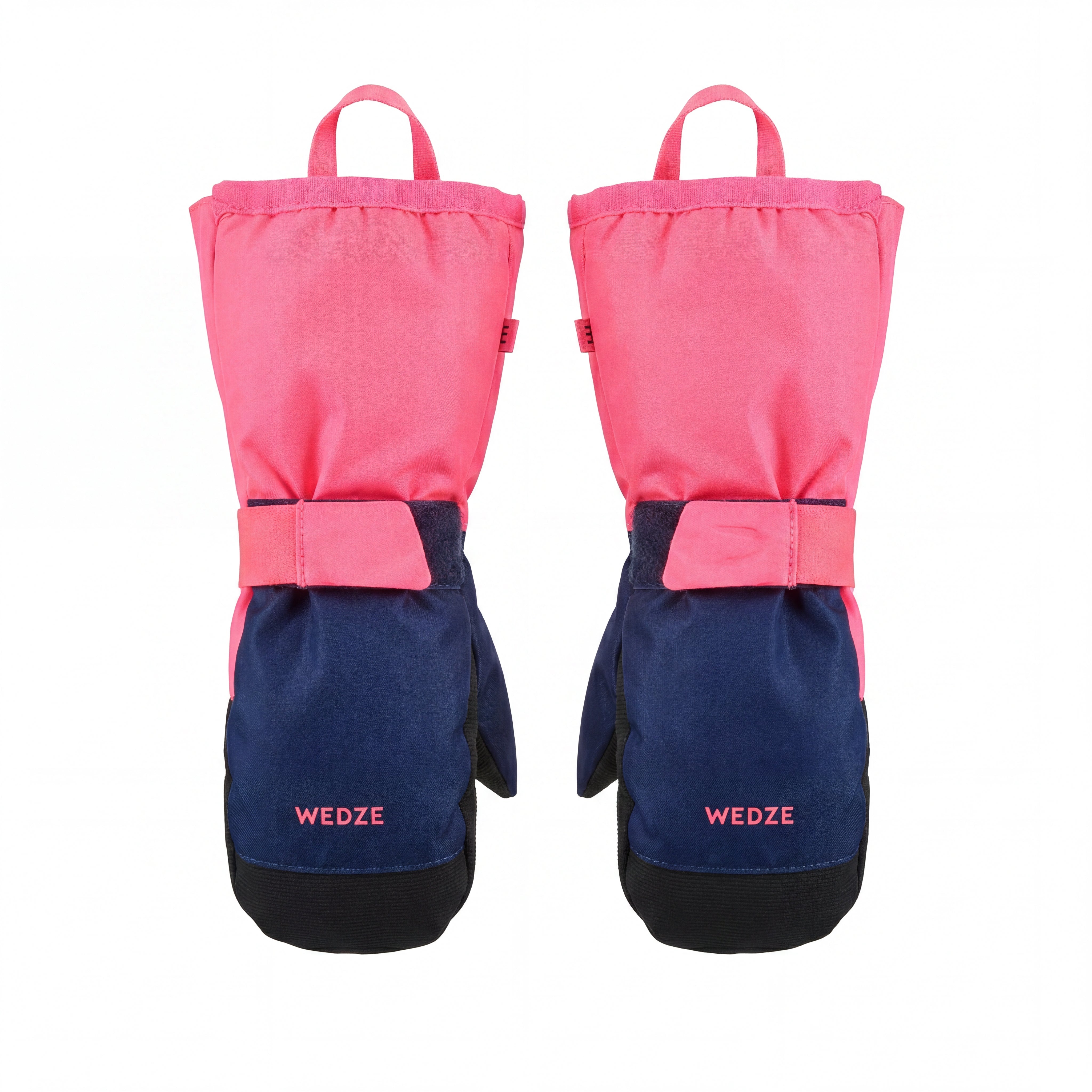 Luva Infantil Neve Wedze Decathlon Azul e Rosa - Tamanho 6
