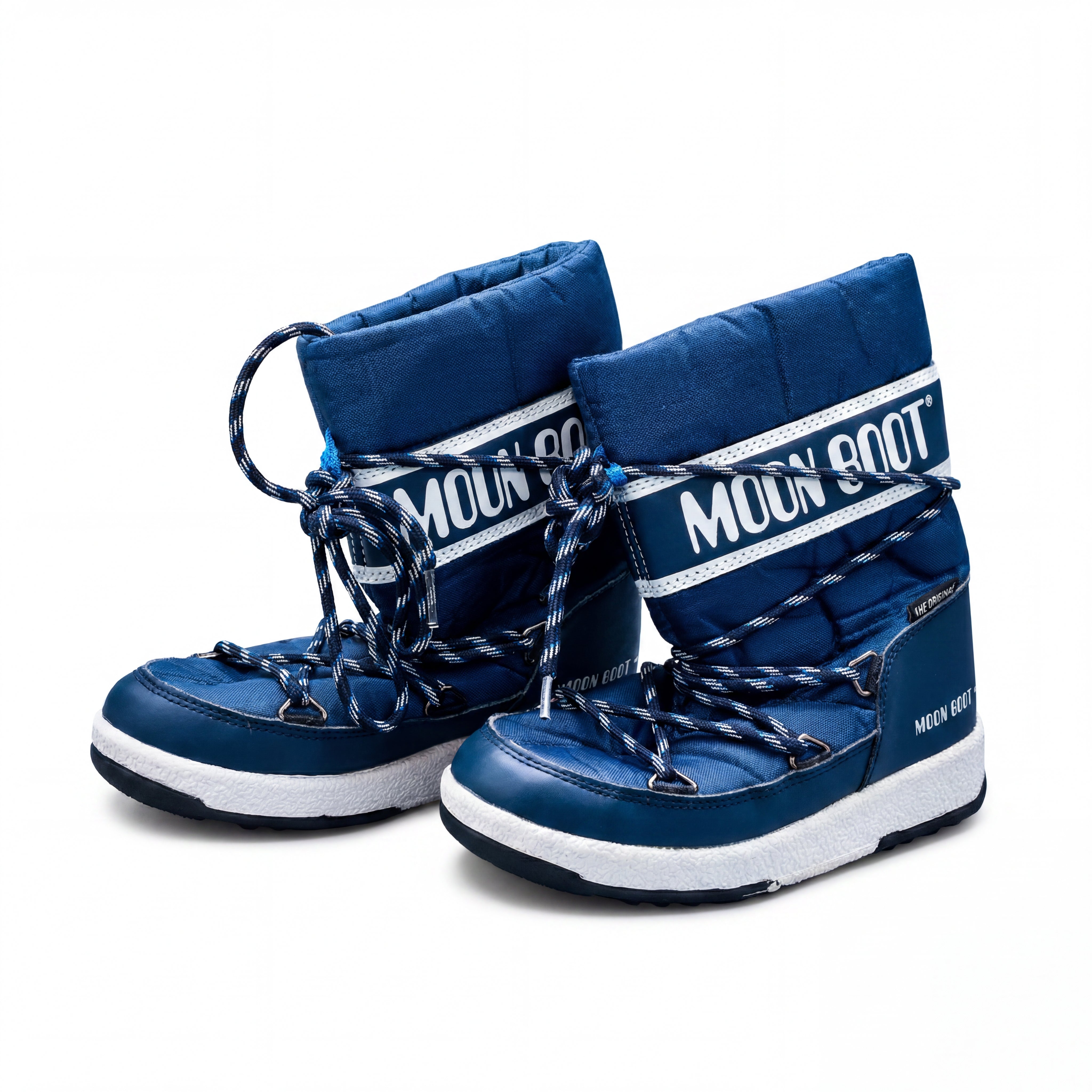 Bota Infantil Neve Moon Boot Azul - Tamanho US 13,5