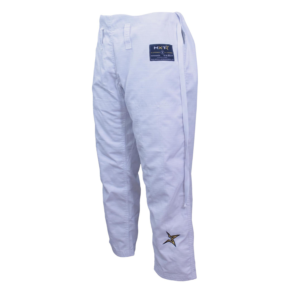 Conjunto Quimono MXT Linha 1 Aprendiz Samurai Branco - Tamanho 1