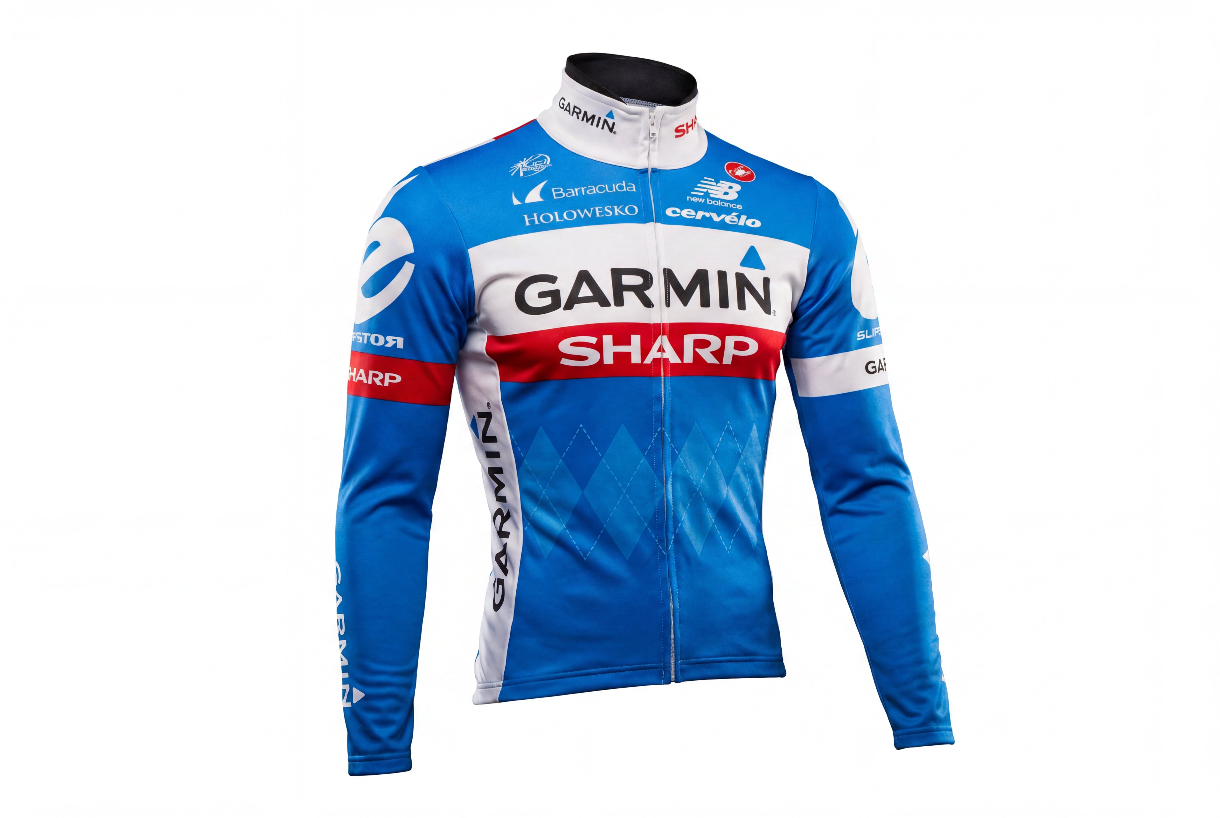 Jersey Castelli Rosso Corsa Branco E Azul - Tamanho M