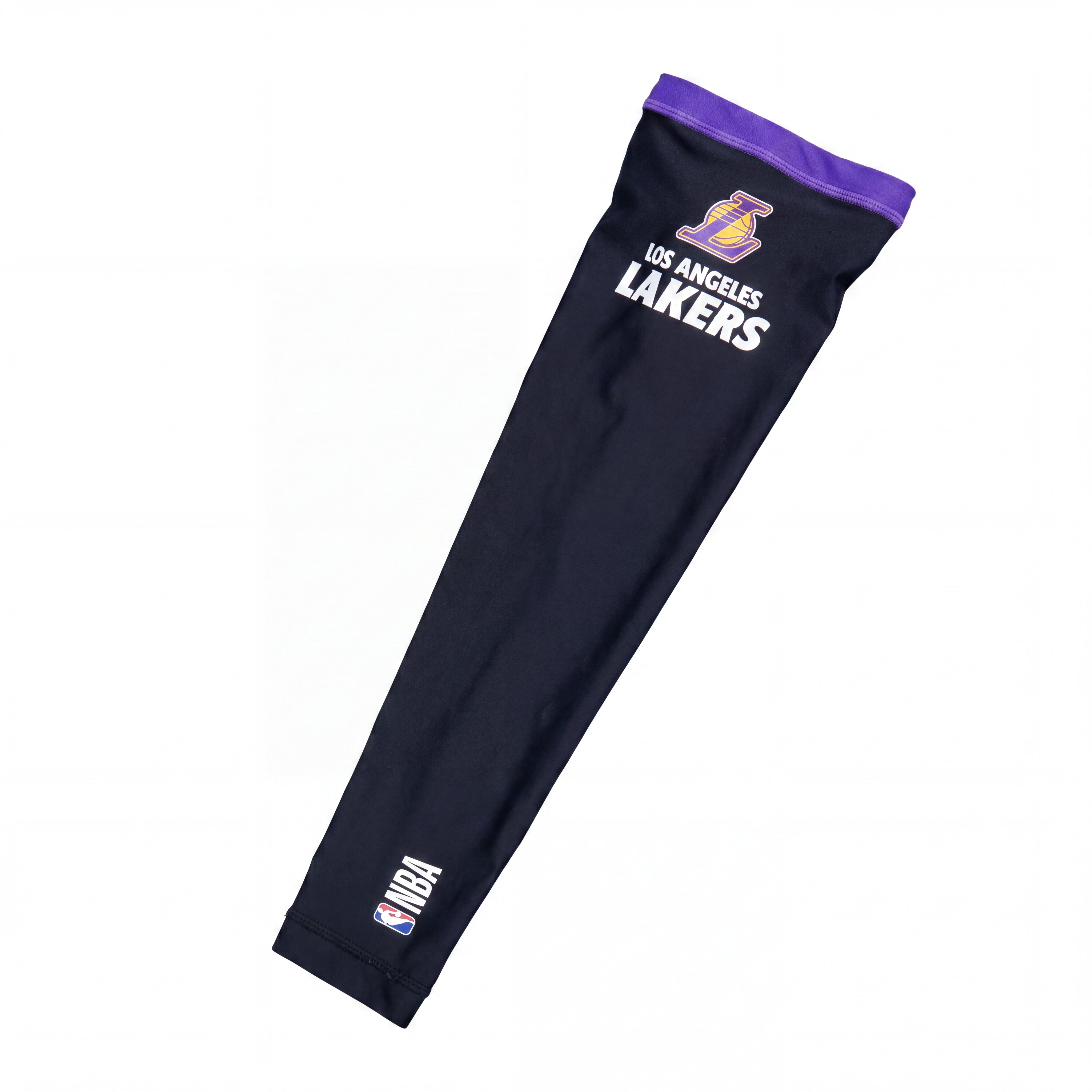 Manguito de Compressão p/ Masculino Basquete Tarmak / NBA E500 Black Lakers 2024 Preto e Roxo (Los Angeles)- S